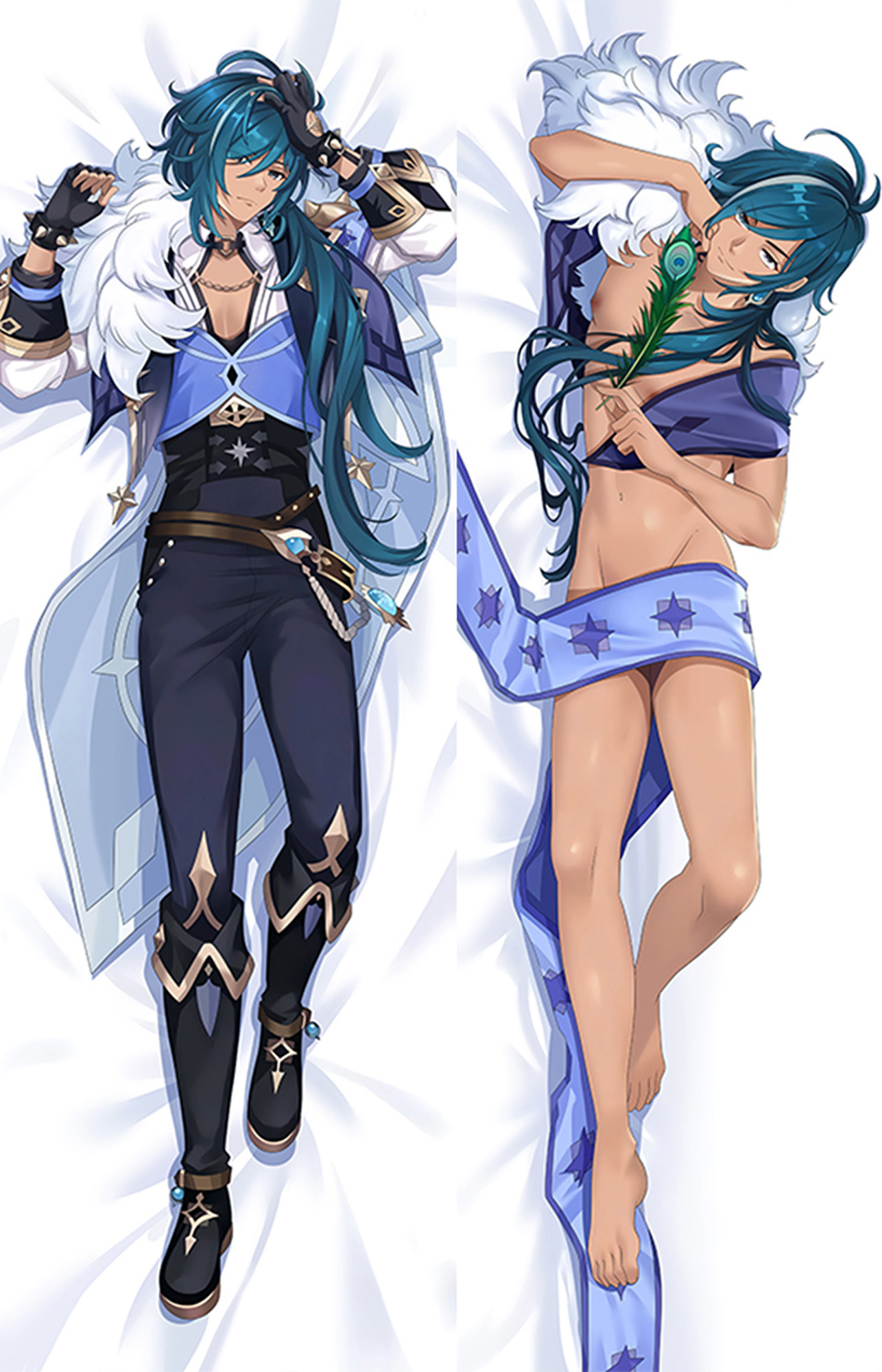 Kaeya Alberch from Genshin Impact dakimakura cover