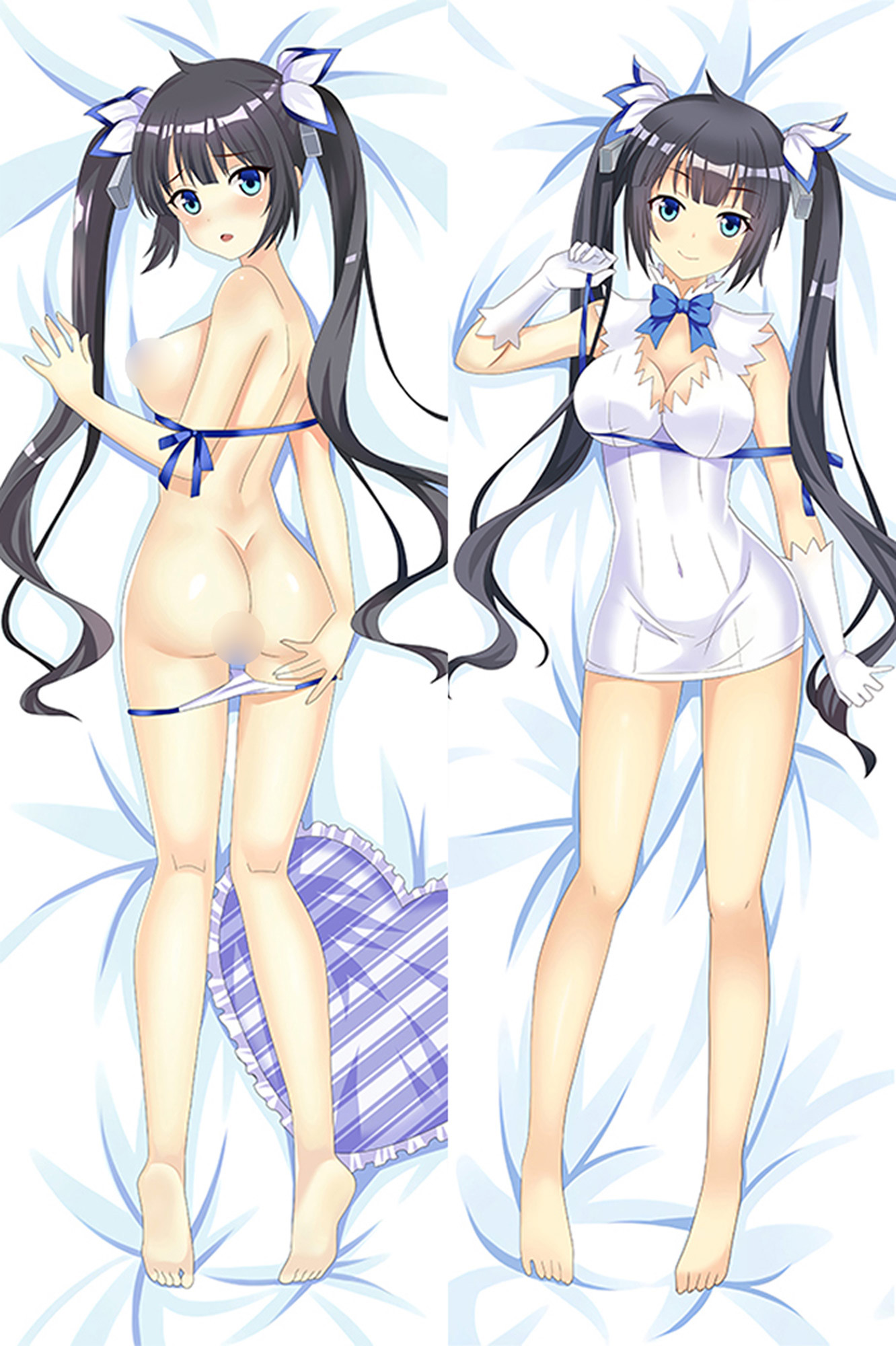 Hestia from DanMachi 18+ dakimakura cover