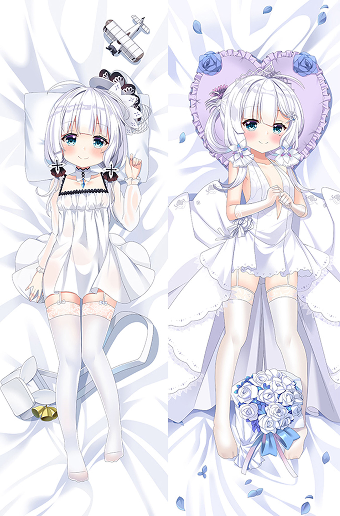 Little Illustrious from Azur Lane dakimakura cover