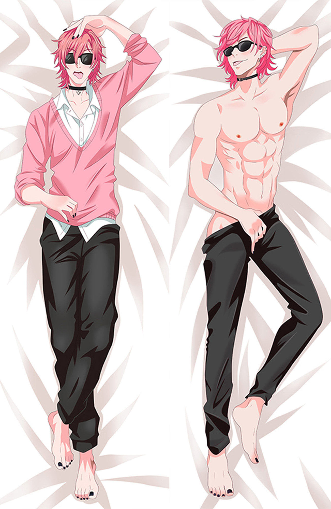 Ayato from Yuri Yarichin Bitch Club dakimakura cover