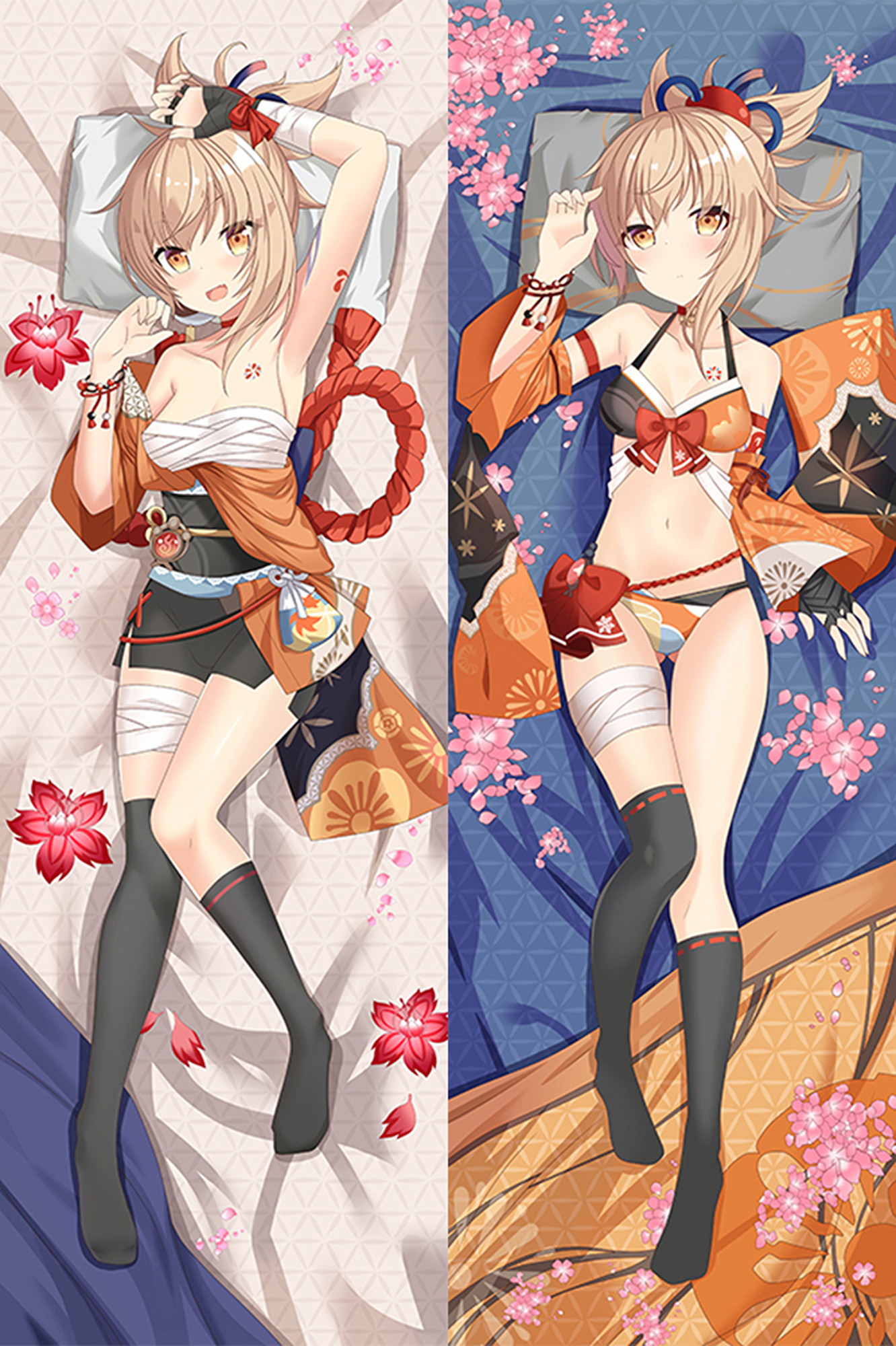Yoimiya from Genshin Impact dakimakura cover