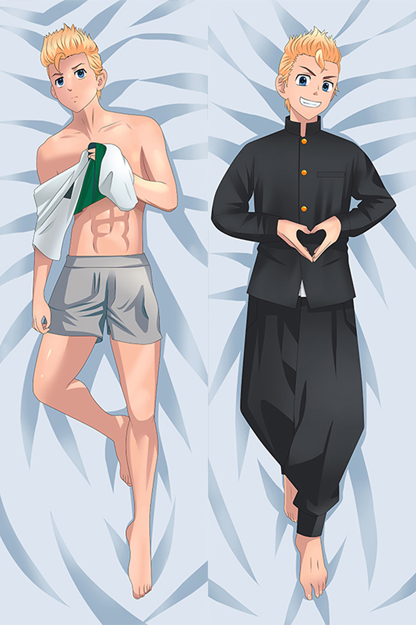 Takemichi Hanagaki from Tokyo Revengers dakimakura cover