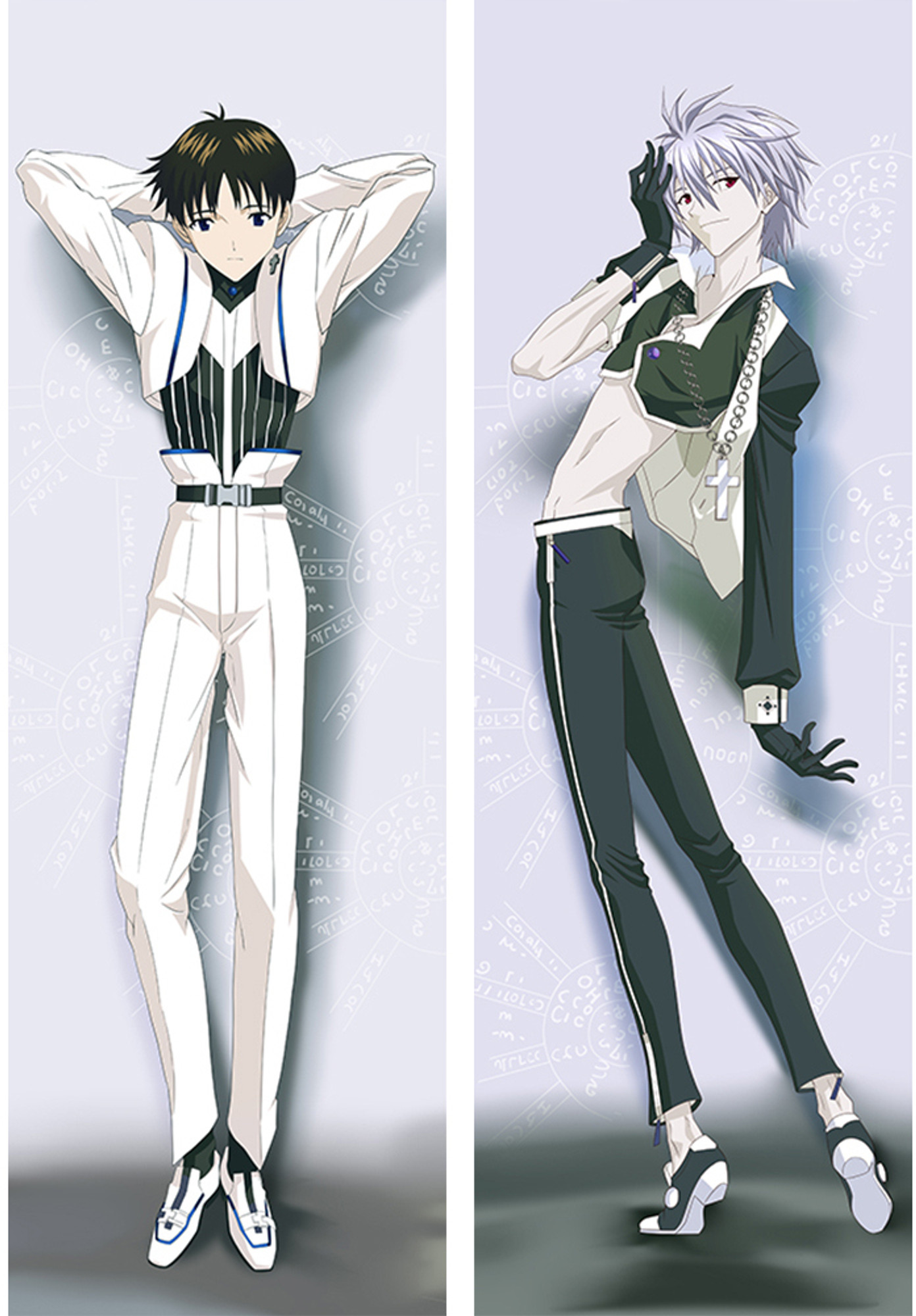 Kaworu Nagisa from Neon Genesis Evangelion dakimakura cover