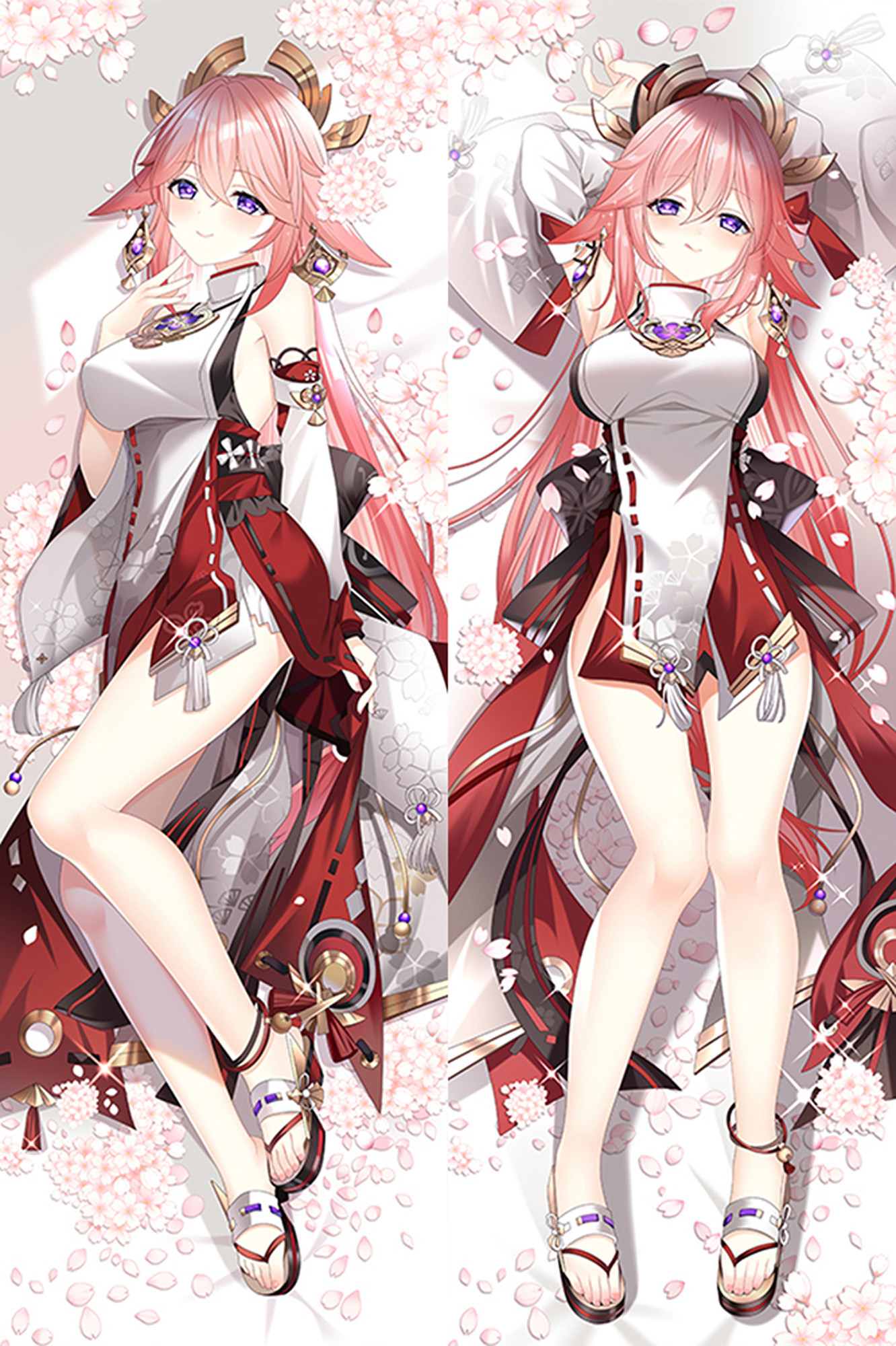 Yae Miko from Genshin Impact dakimakura cover