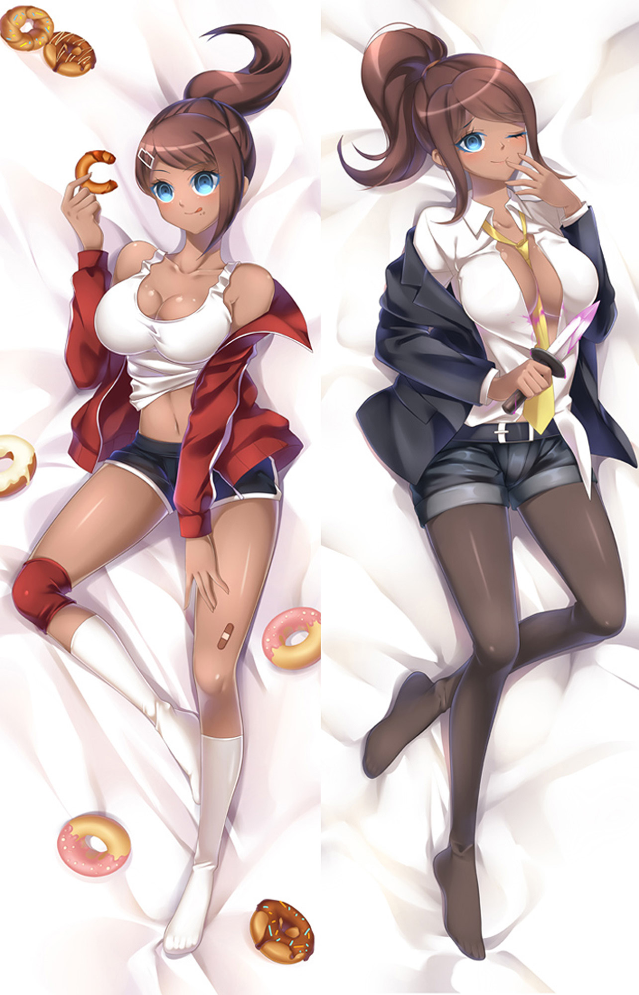Aoi Asahina from Danganronpa dakimakura cover
