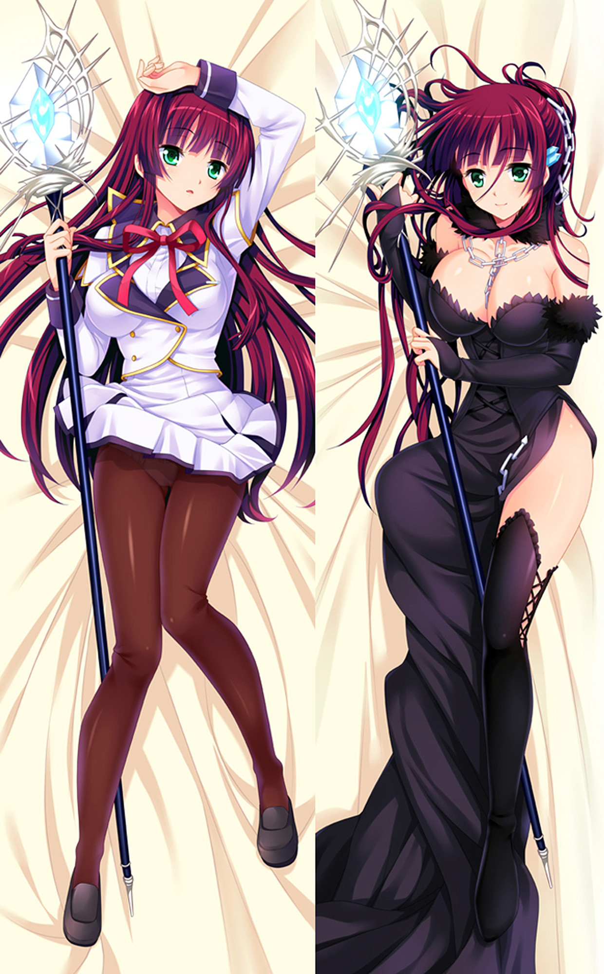 Shizuno Urushibara from World Break Aria of Curse for a Holy Swordsman dakimakura cover