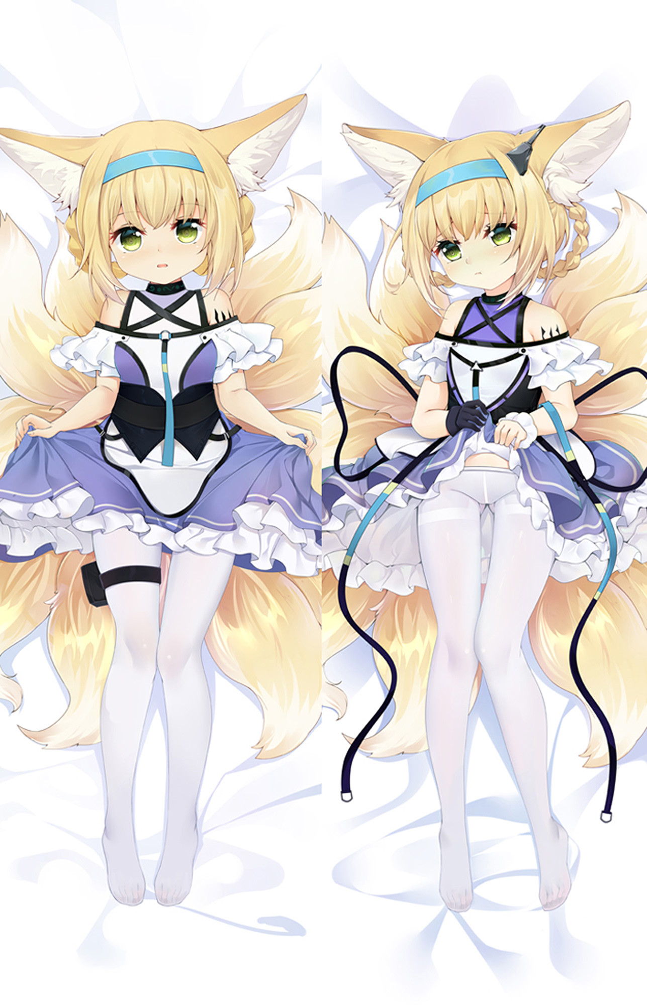 Suzuran from Arknights dakimakura cover
