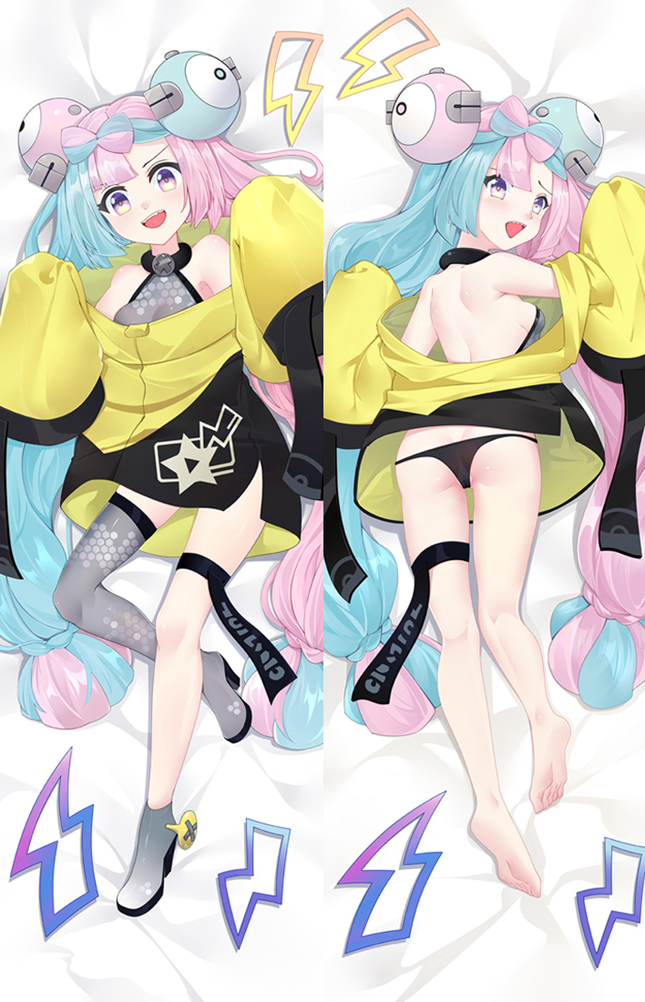 Iono from Pokemon dakimakura cover