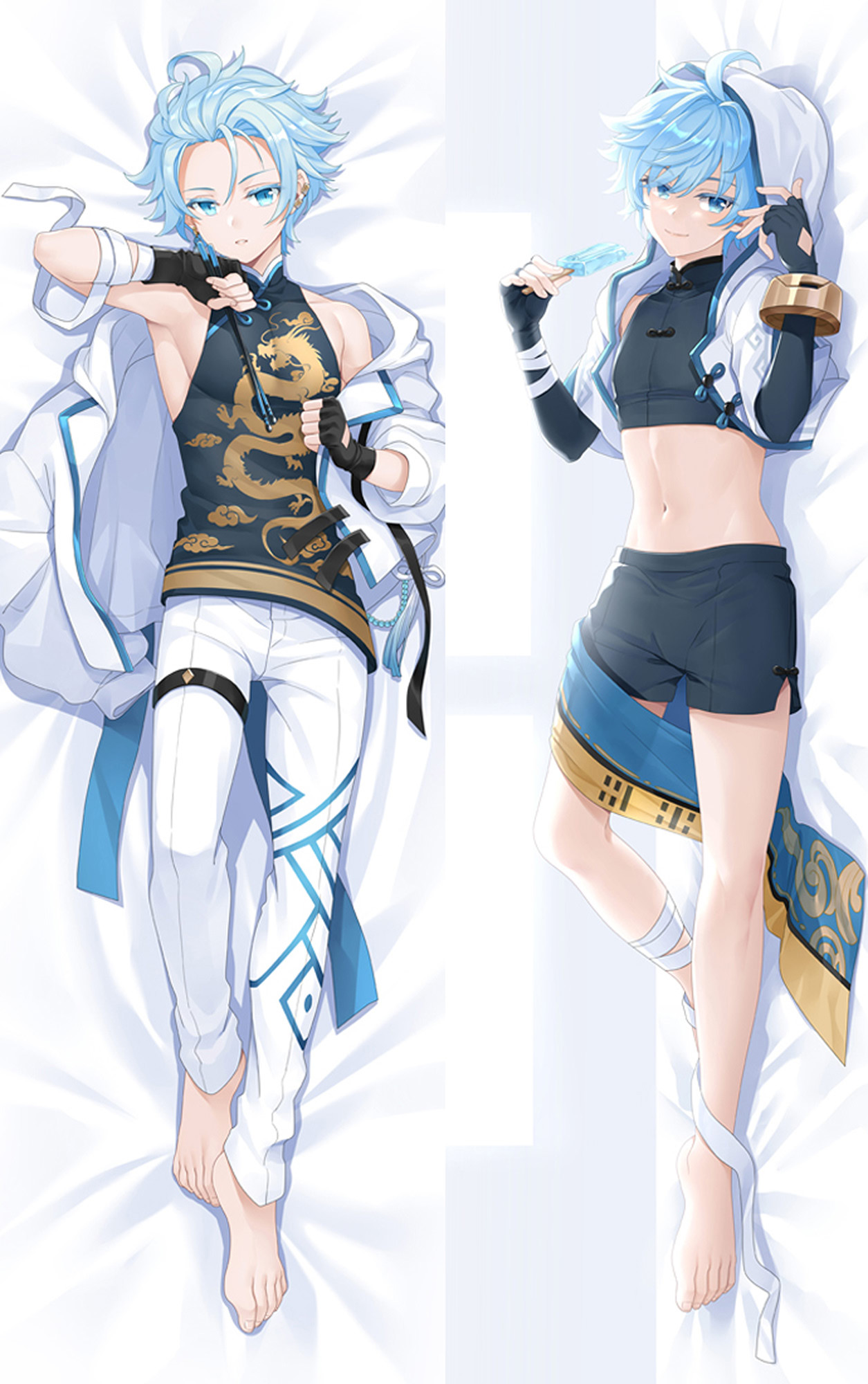 Chongyun from Genshin Impact dakimakura cover