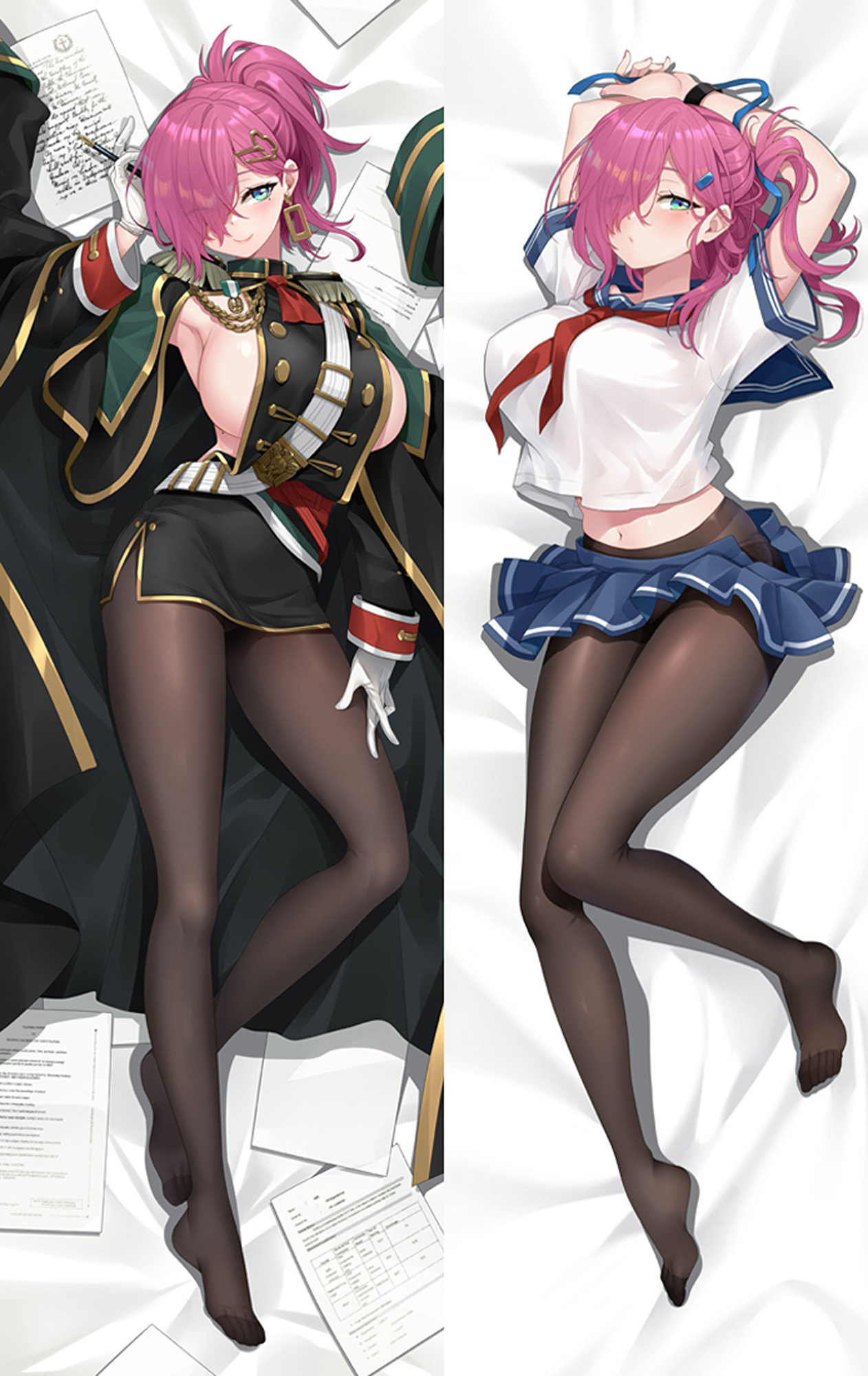 Trieste from Azur Lane dakimakura cover