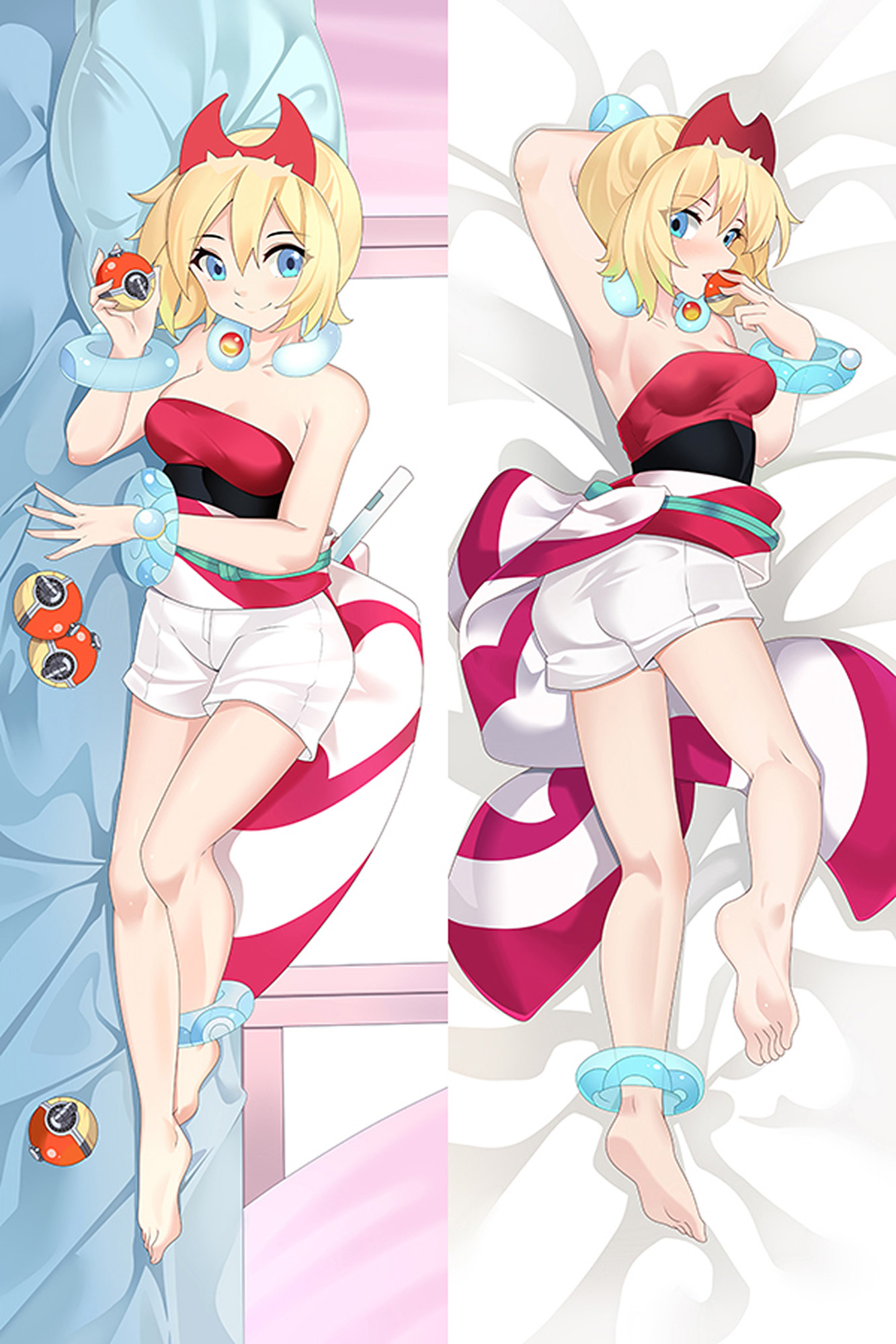 Irida from Pokemon dakimakura cover