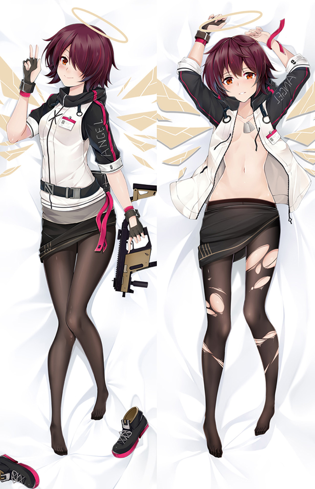Exusiai from Arknights dakimakura cover