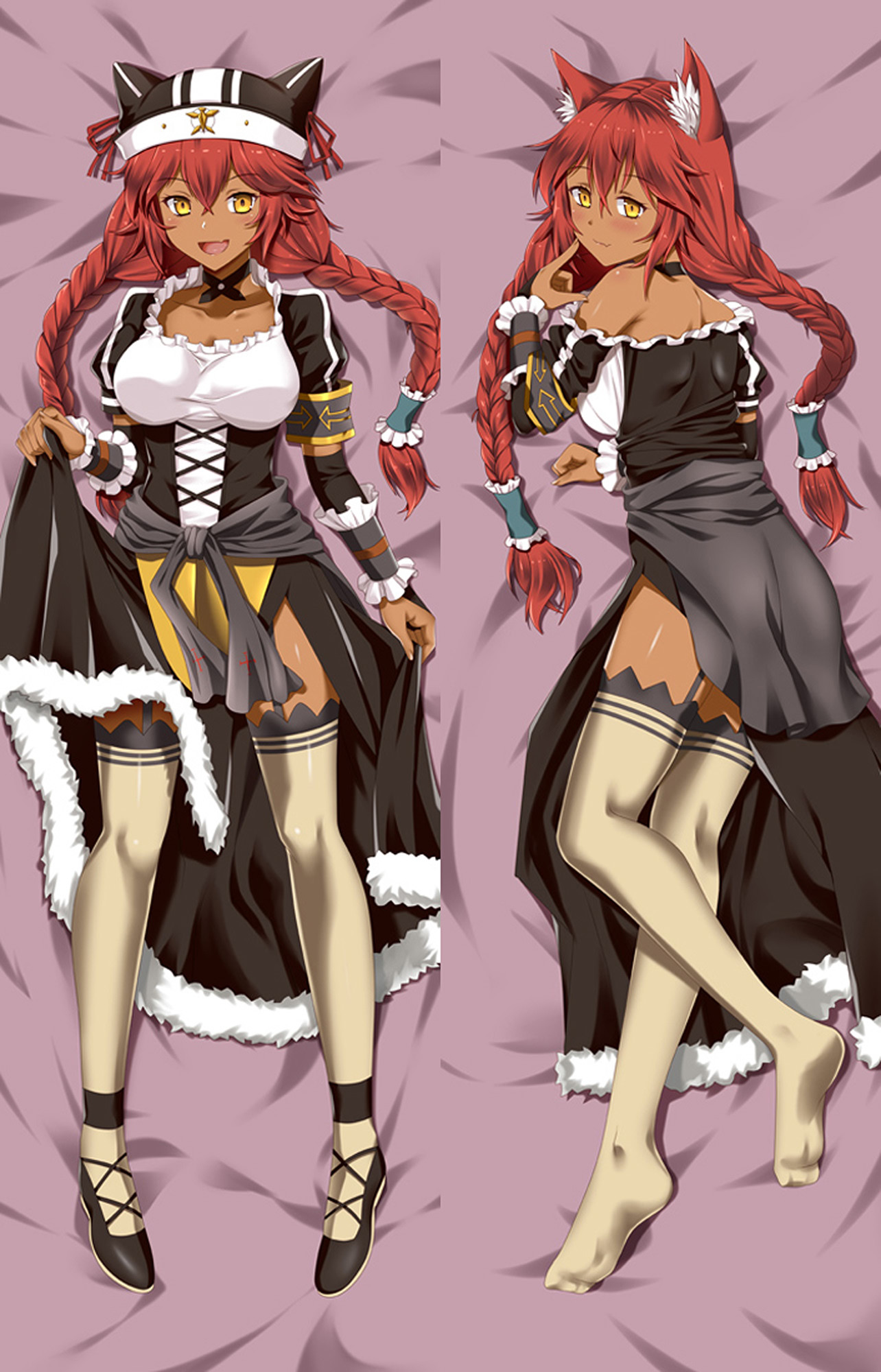 Lupusregina Beta from Overlord dakimakura cover