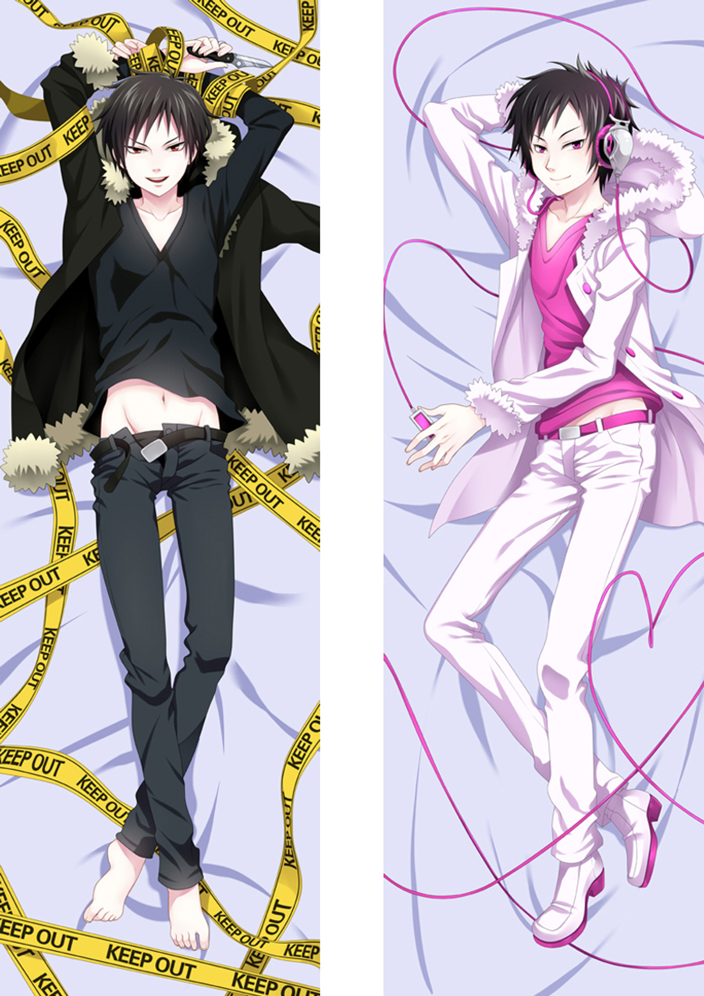 Izaya Orihara from Durarara dakimakura cover