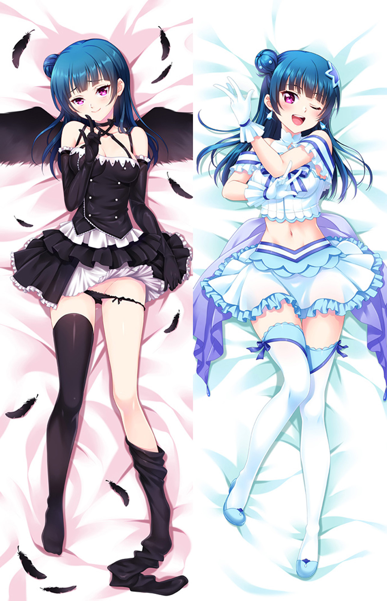 Yoshiko Tsushima from Love Live dakimakura cover