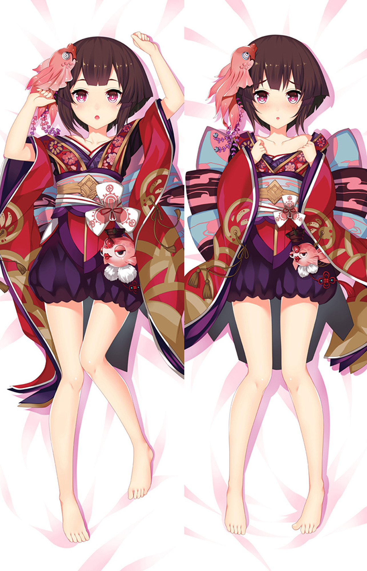 Kagura from Onmyoji dakimakura cover
