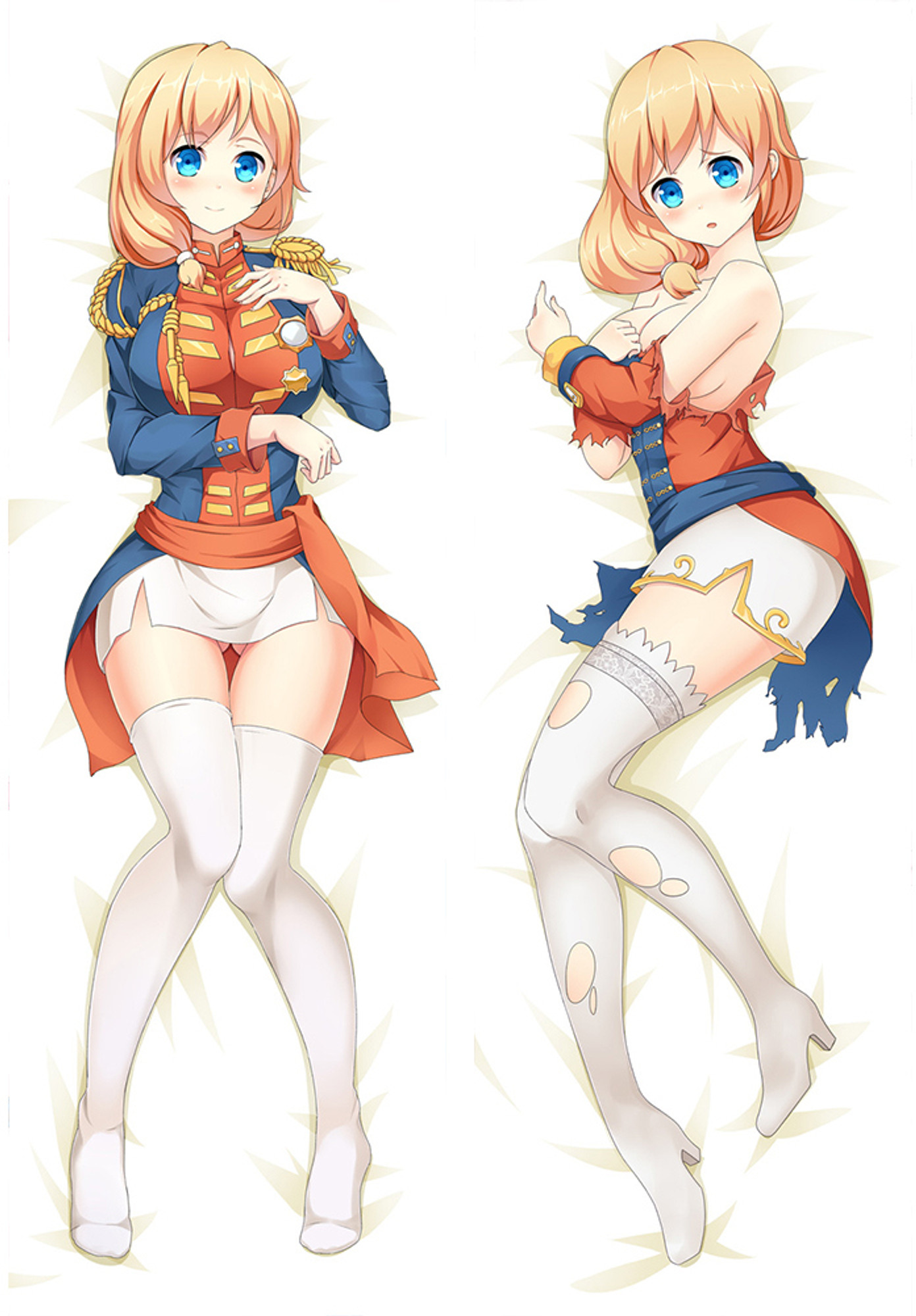 Rodney from Warship Girls dakimakura cover
