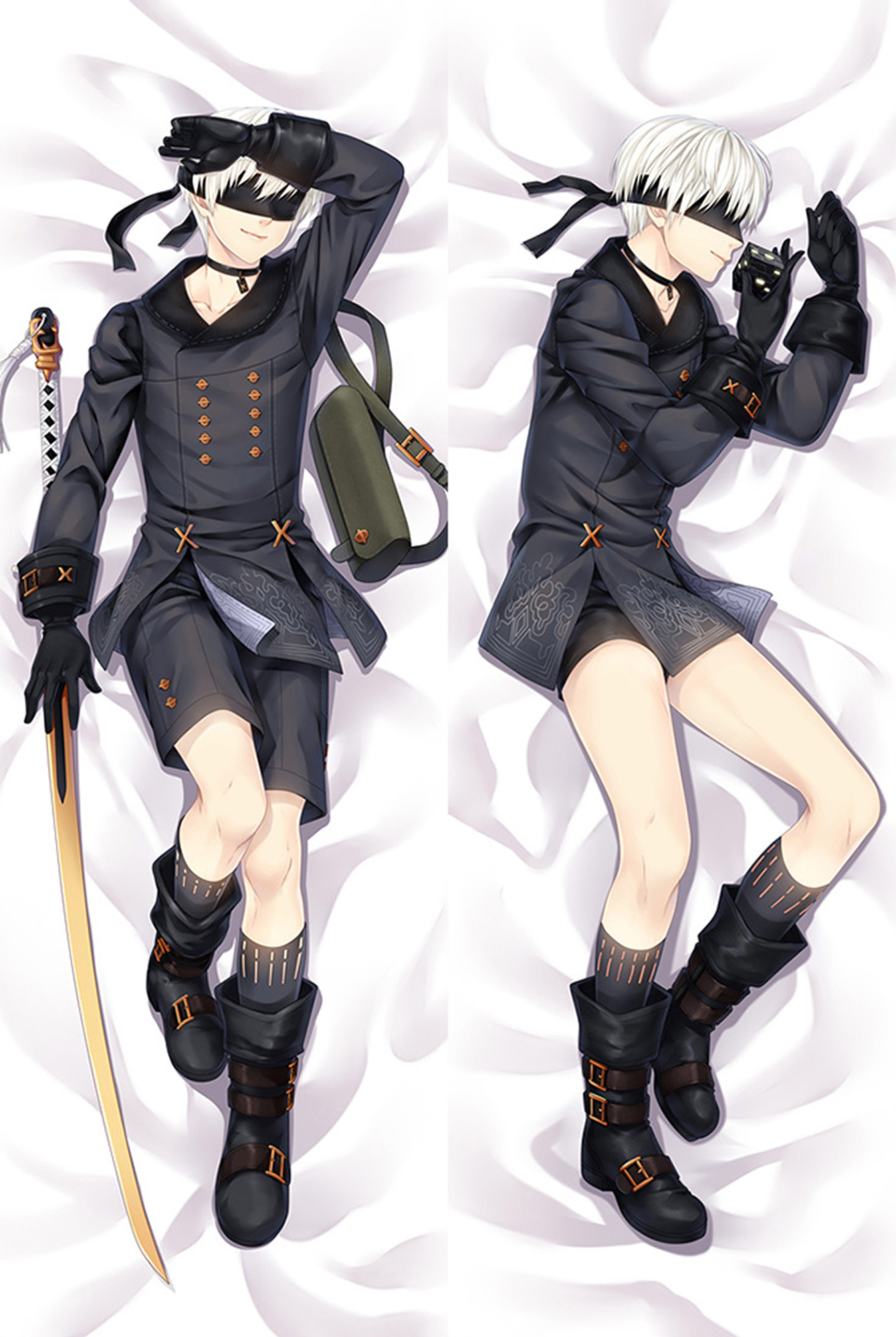 9S from NieR Automata dakimakura cover