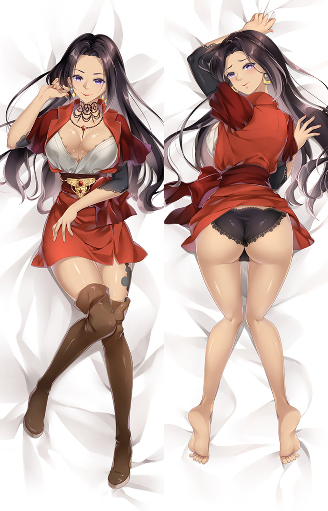 Cattleya Baudelaire from Violet Evergarden dakimakura cover