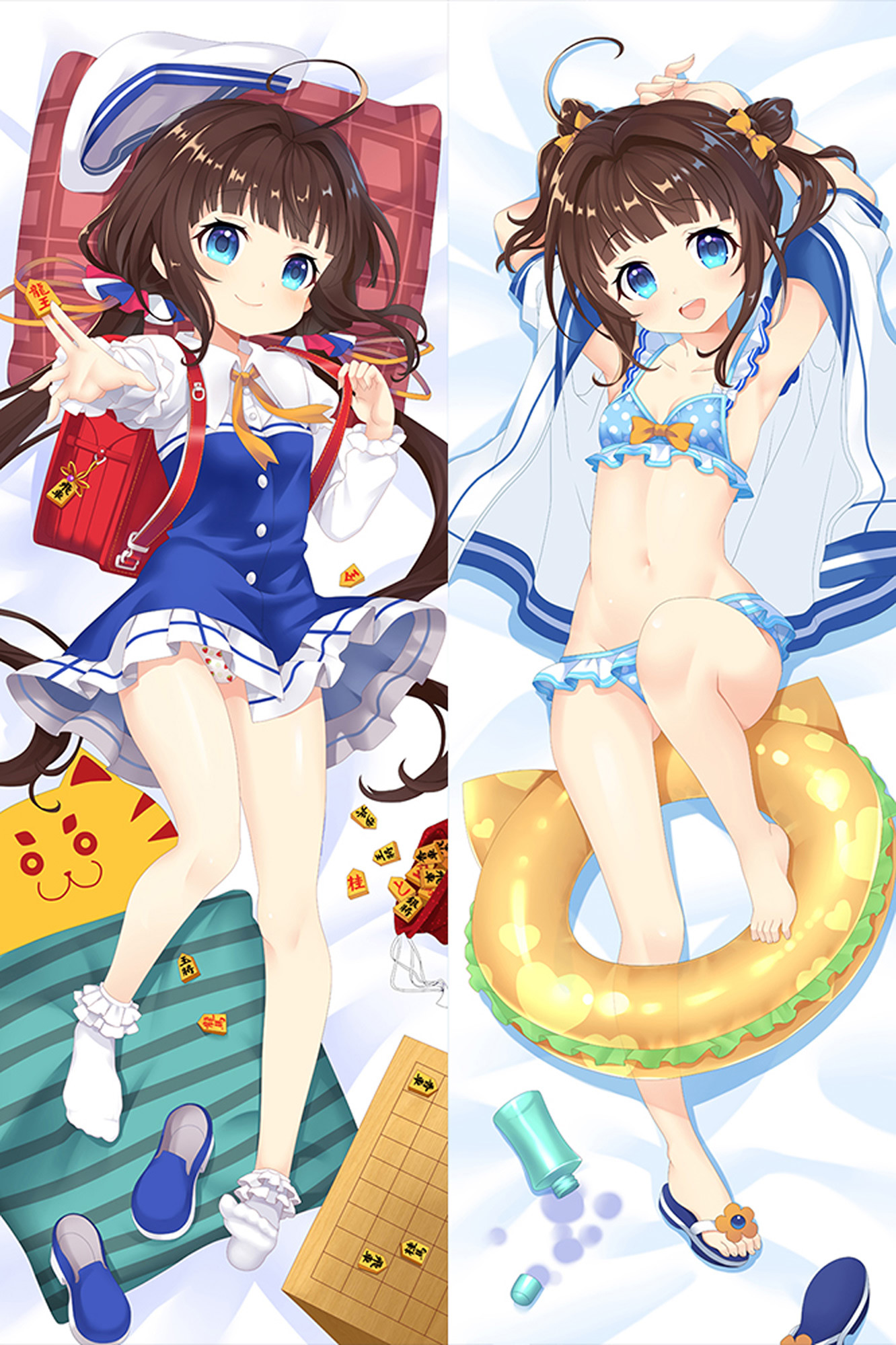 Ai Hinatsuru from Ryuo's Work Is Never Done dakimakura cover