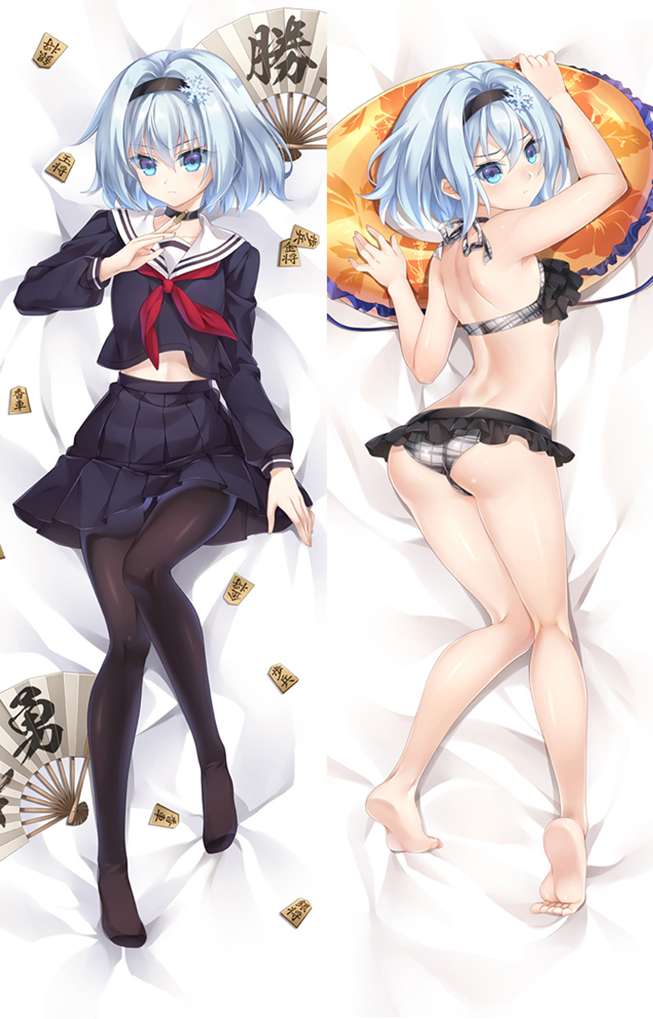 Ginko Sora from Ryuo's Work Is Never Done dakimakura cover