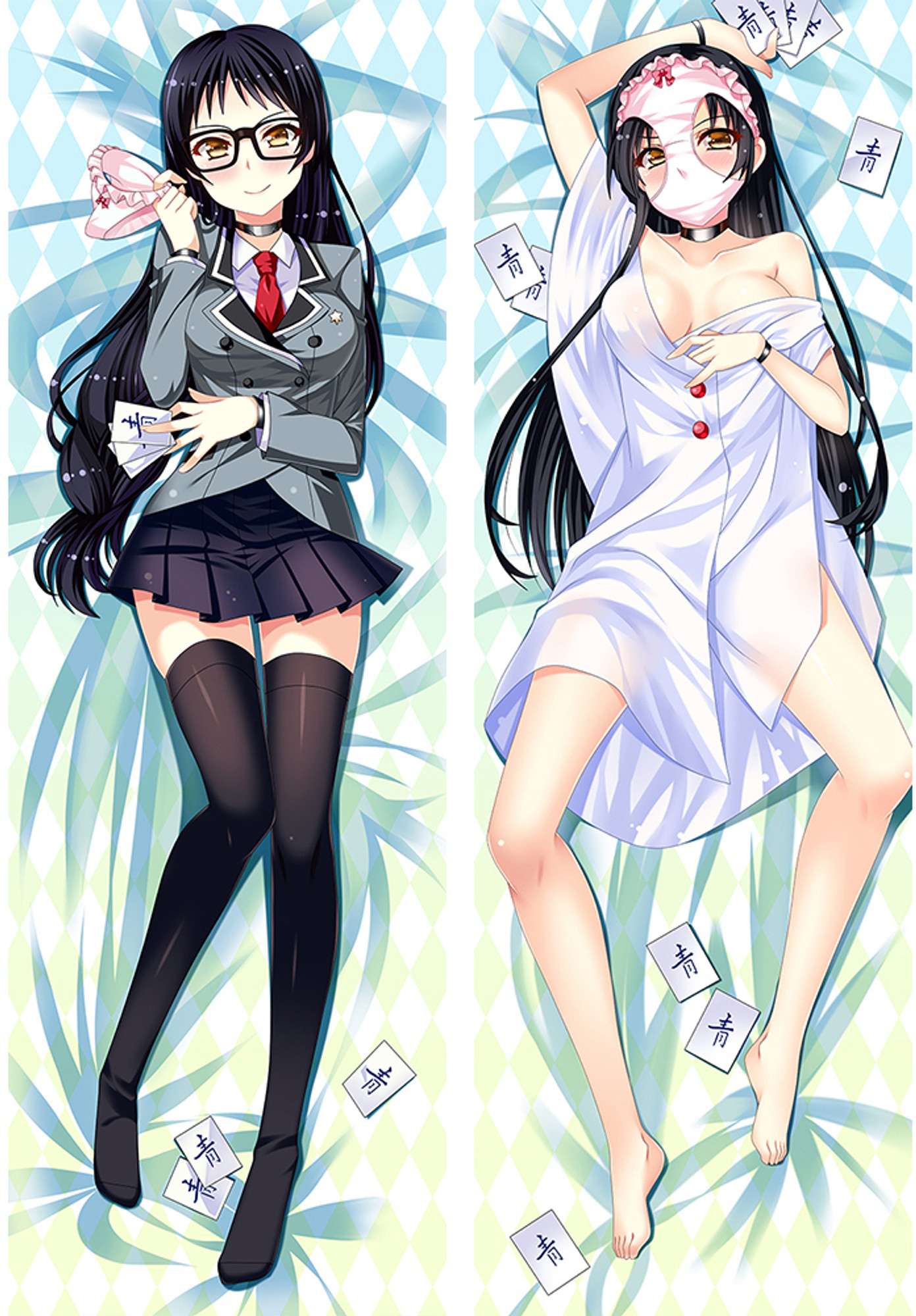 Ayame Kajou from Shimoneta dakimakura cover