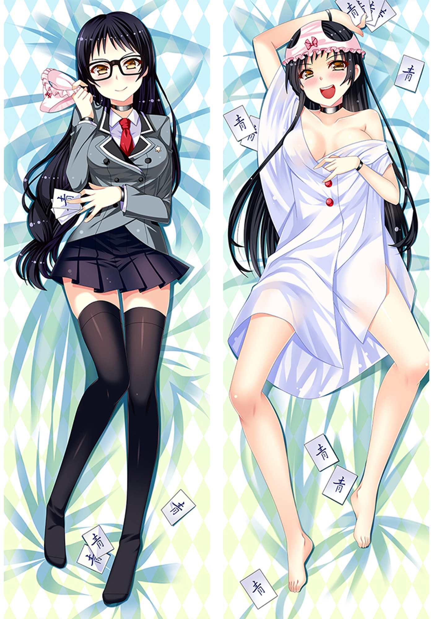 Ayame Kajou from Shimoneta dakimakura cover