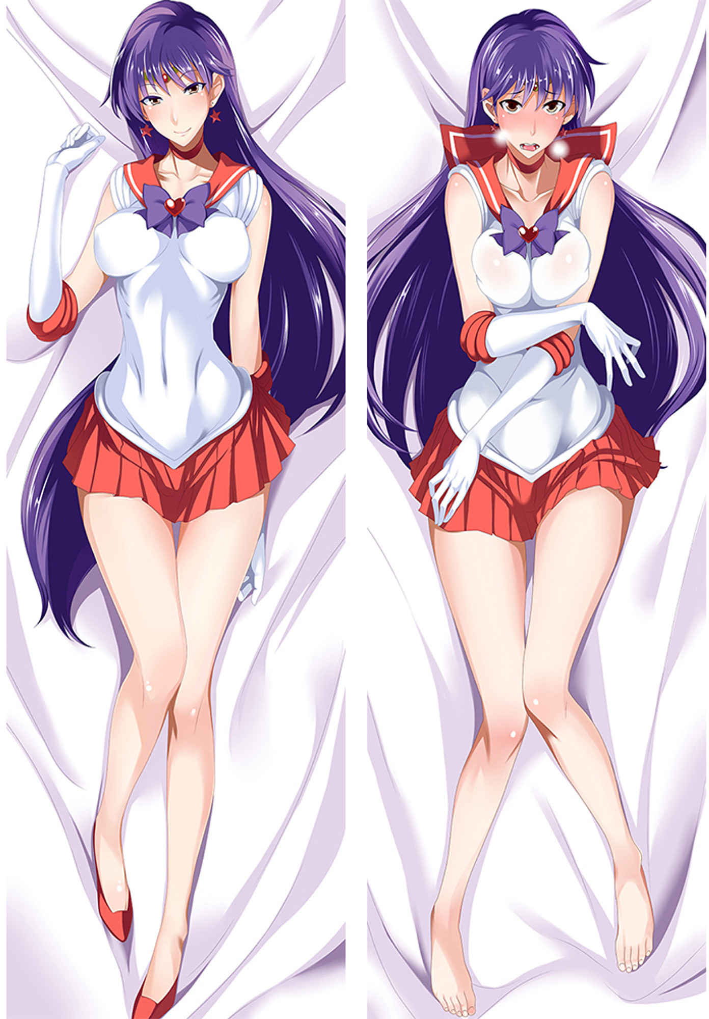 Mars from Sailor Moon dakimakura cover