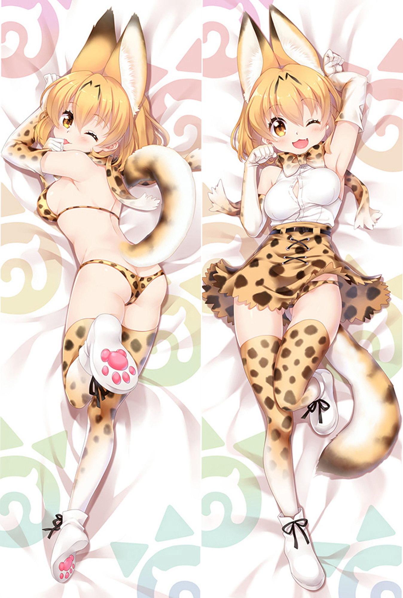 Serval from Kemono Friends dakimakura cover