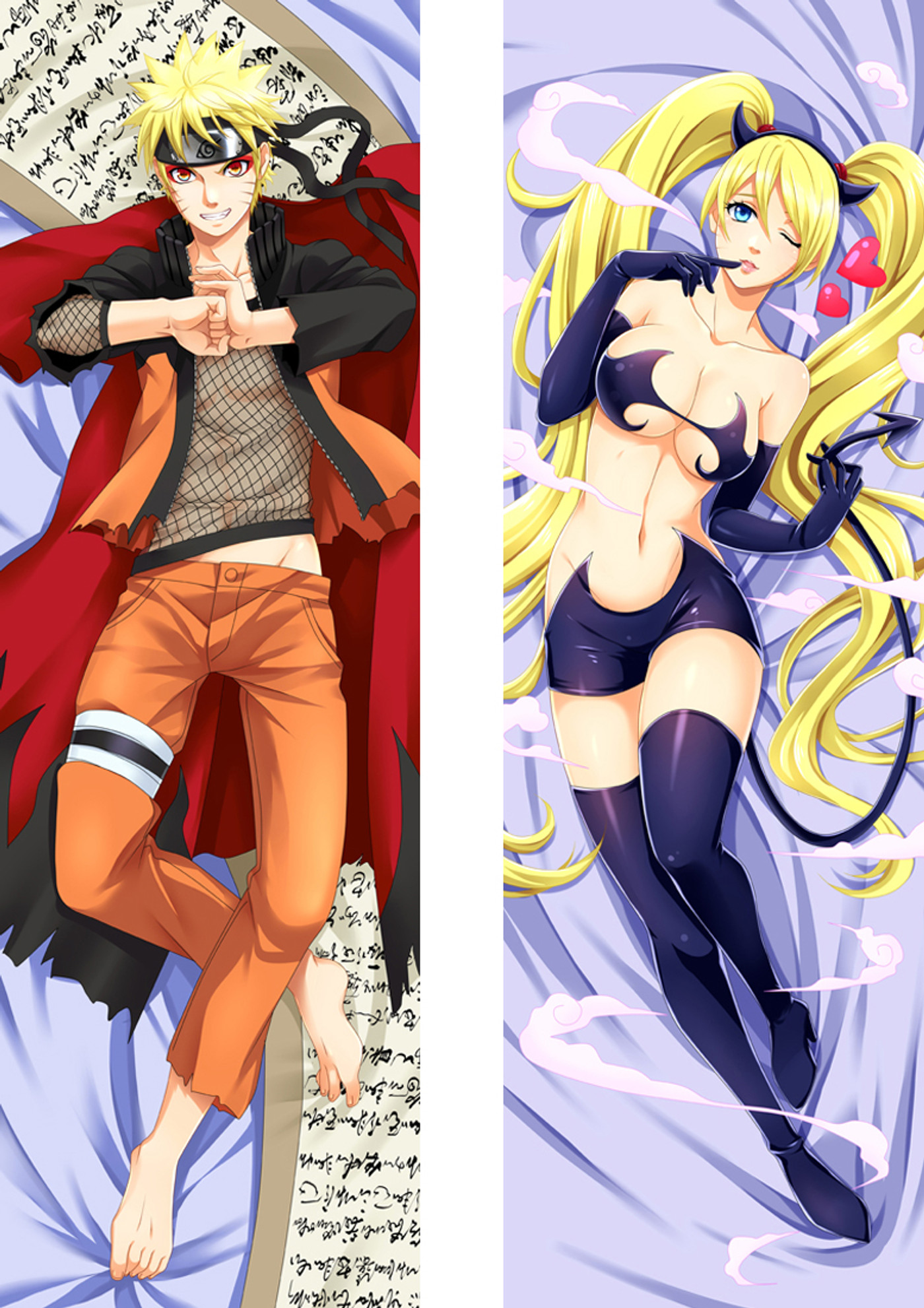 Female Naruto from Naruto dakimakura cover