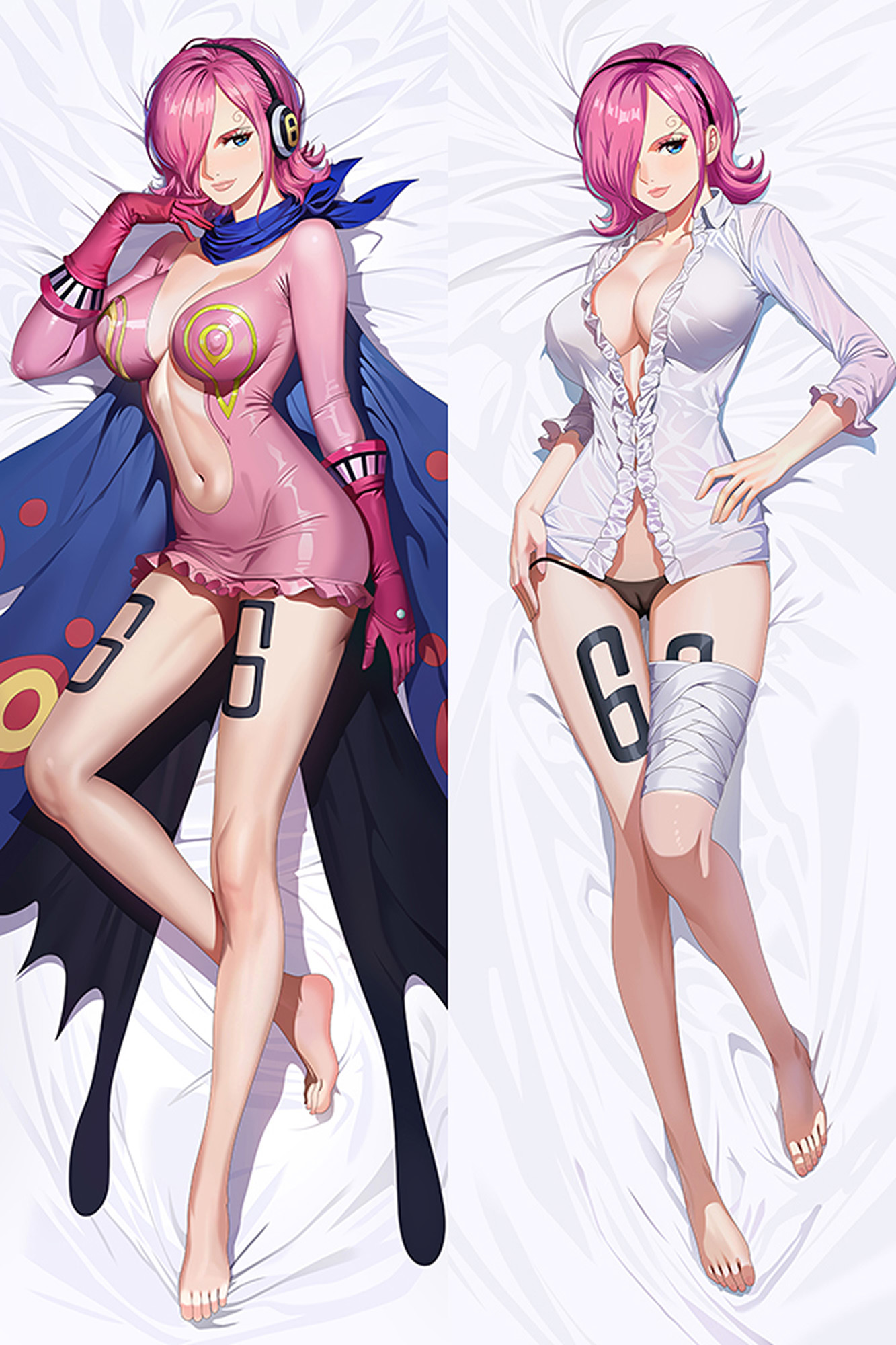 Vinsmoke Reiju from One Piece dakimakura cover