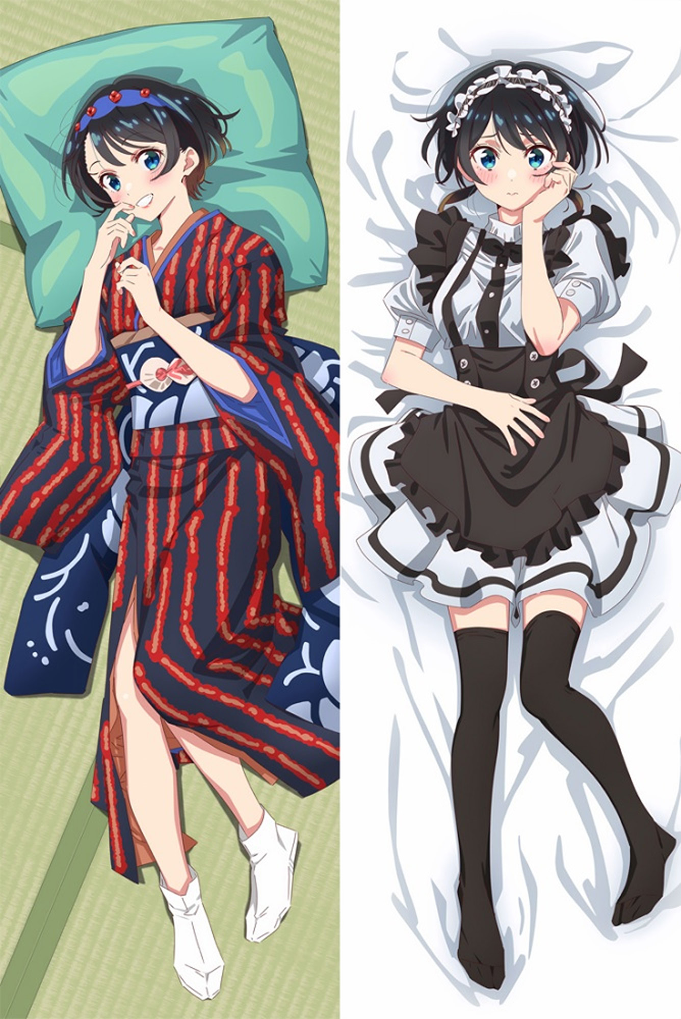 Ruka Sarashina from Rent a Girlfriend dakimakura cover