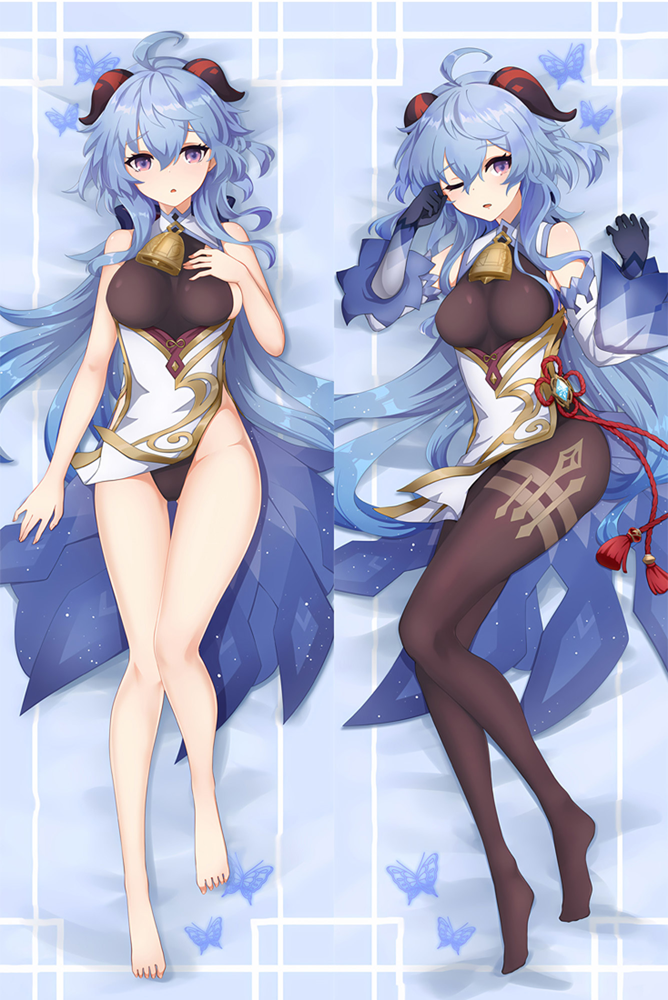Ganyu from Genshin Impact dakimakura cover