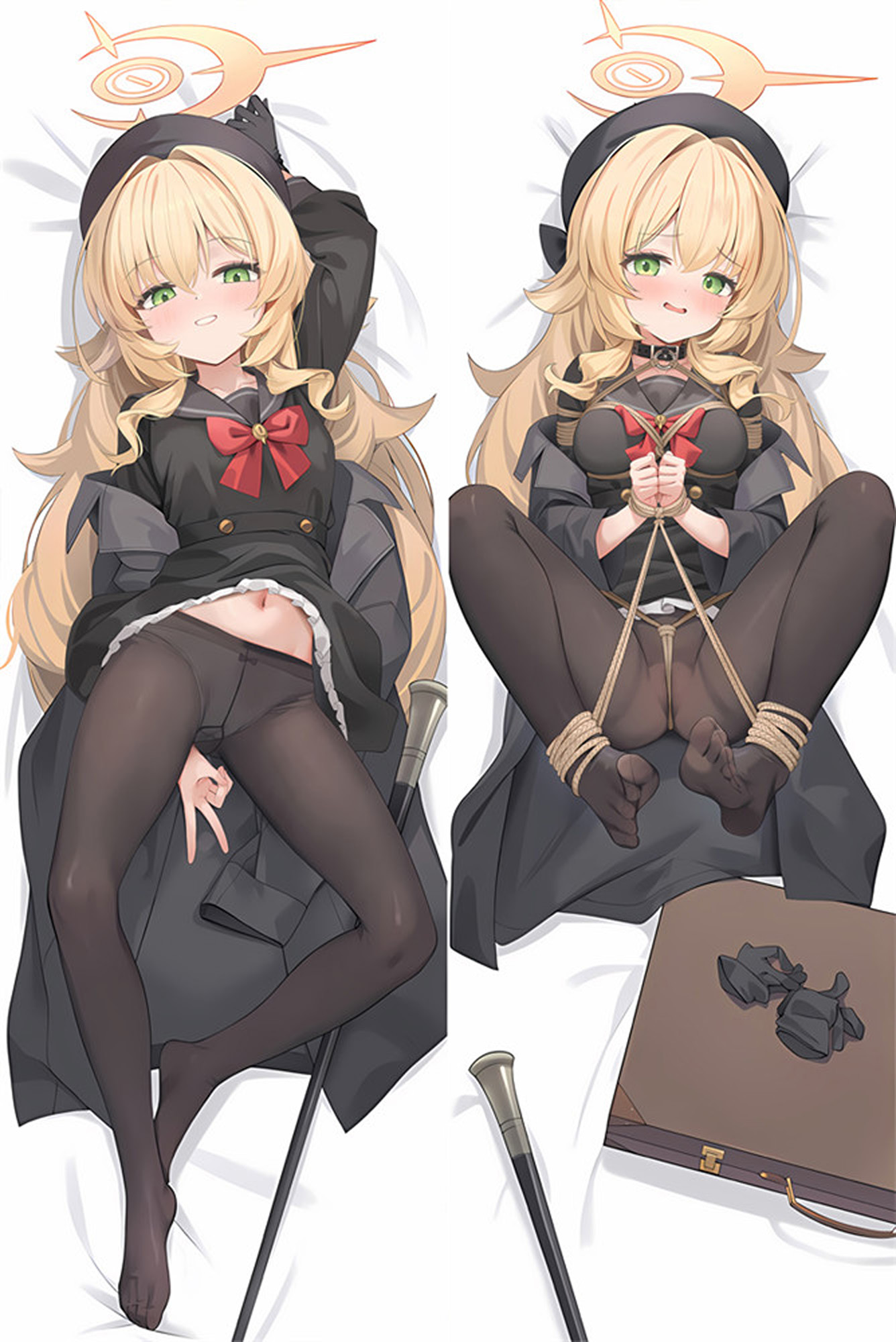 Professor Smug from Blue Archive dakimakura cover