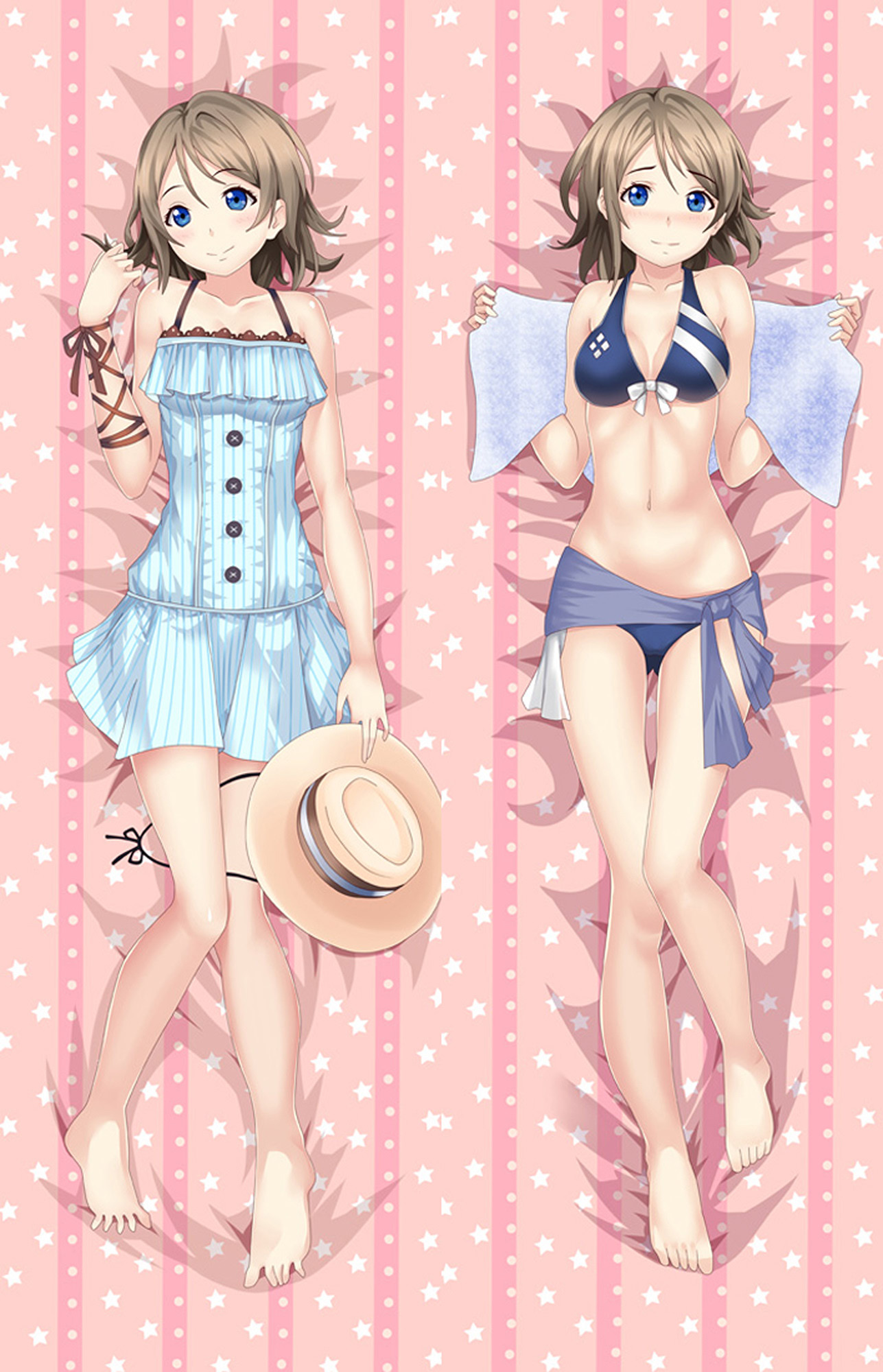 You Watanabe from Love Live dakimakura cover