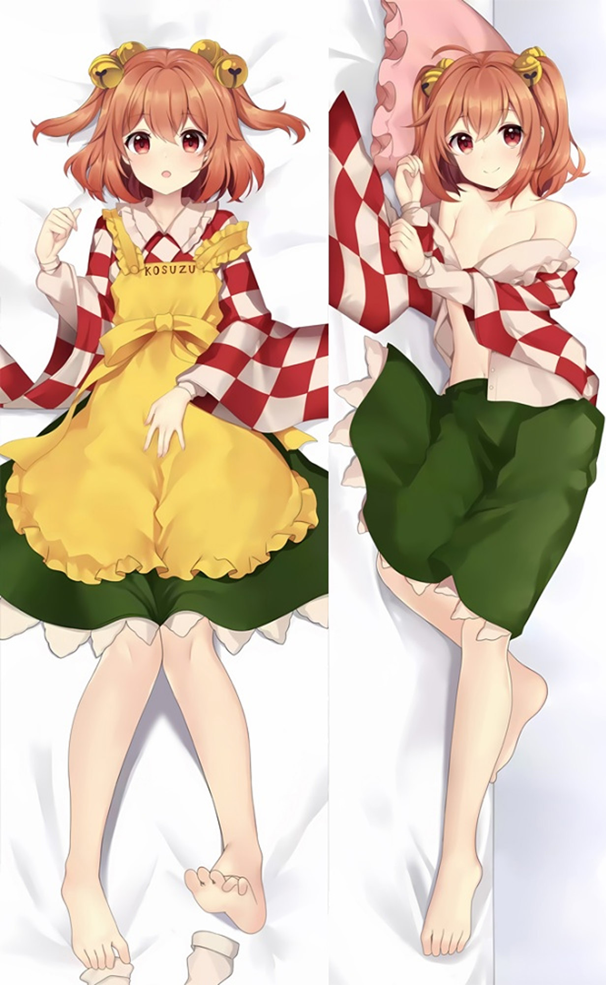 Kosuzu Motoori from Touhou Project dakimakura cover