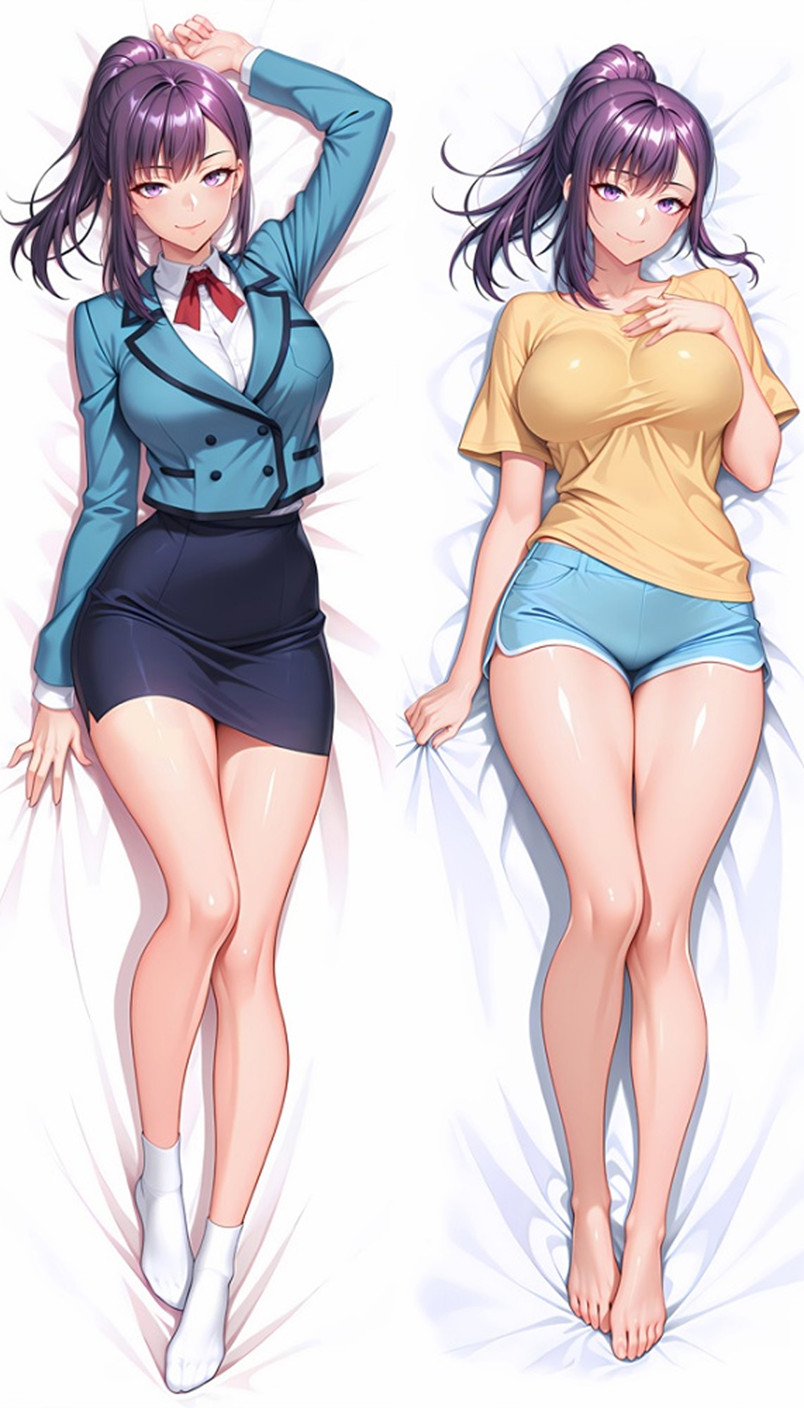 Sung Jinah from Solo Leveling dakimakura cover