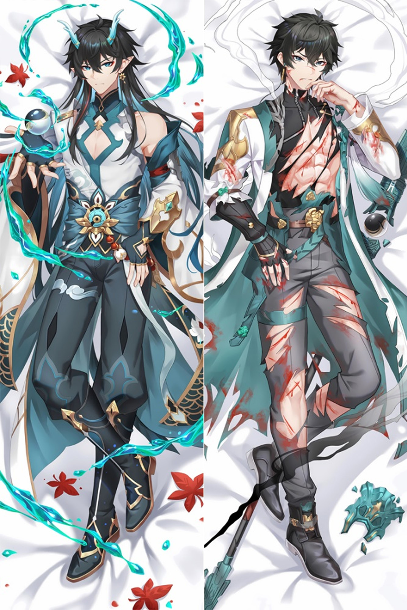 Dan Heng from Honkai Star Rail dakimakura cover