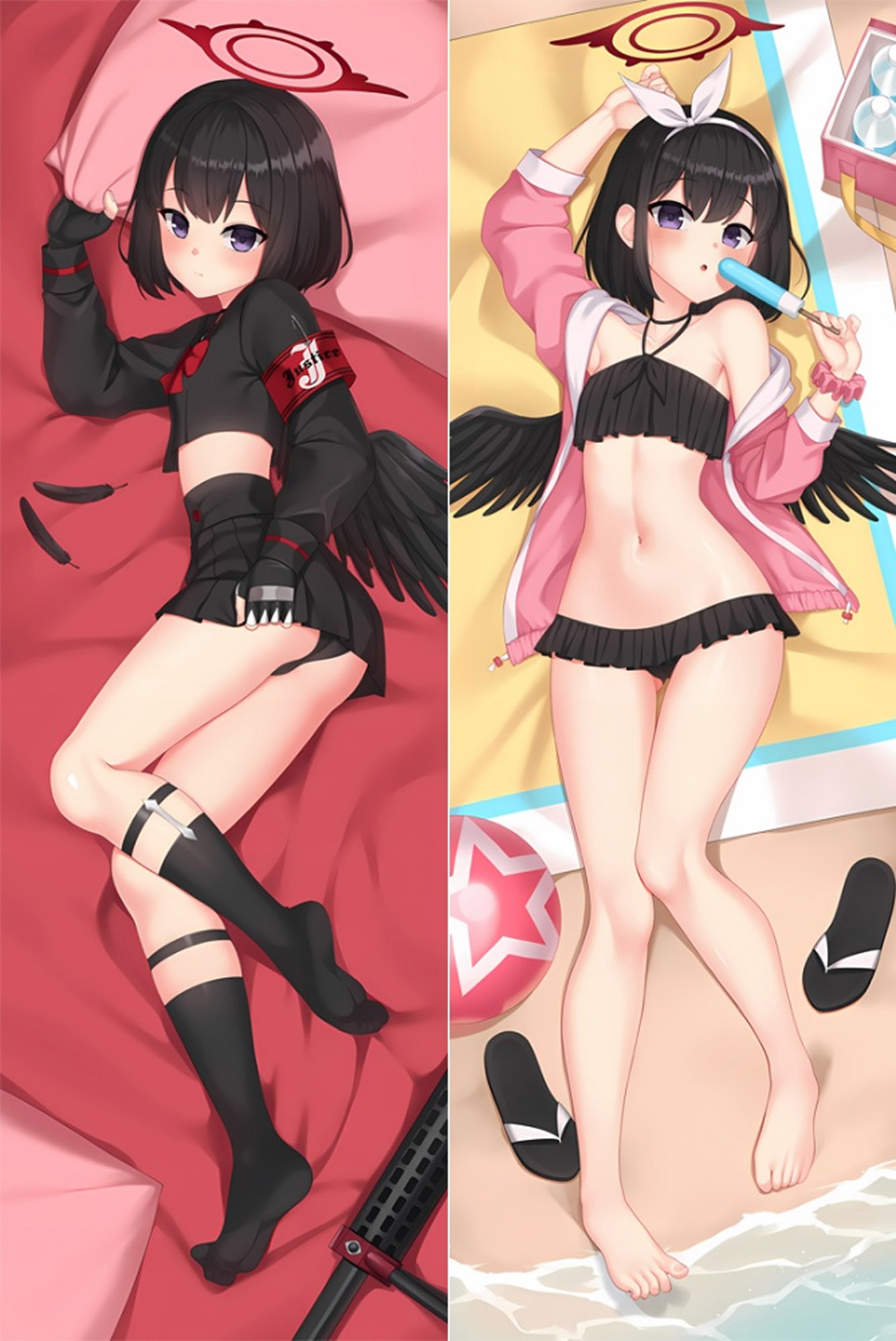 Shizuyama Mashiro from Blue Archive dakimakura cover