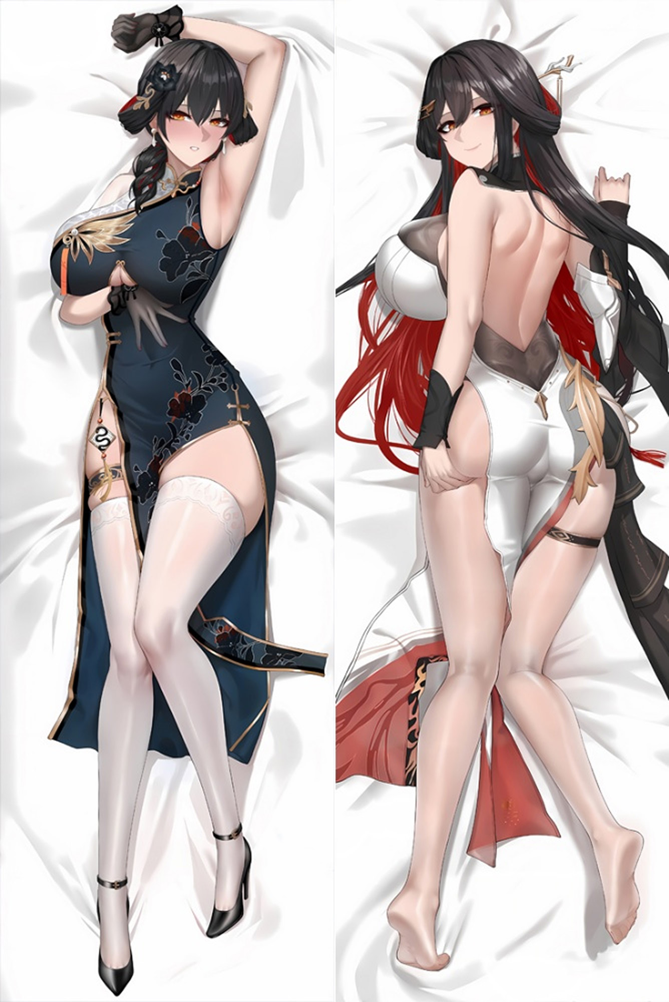Lingguang from Aether Gazer dakimakura cover