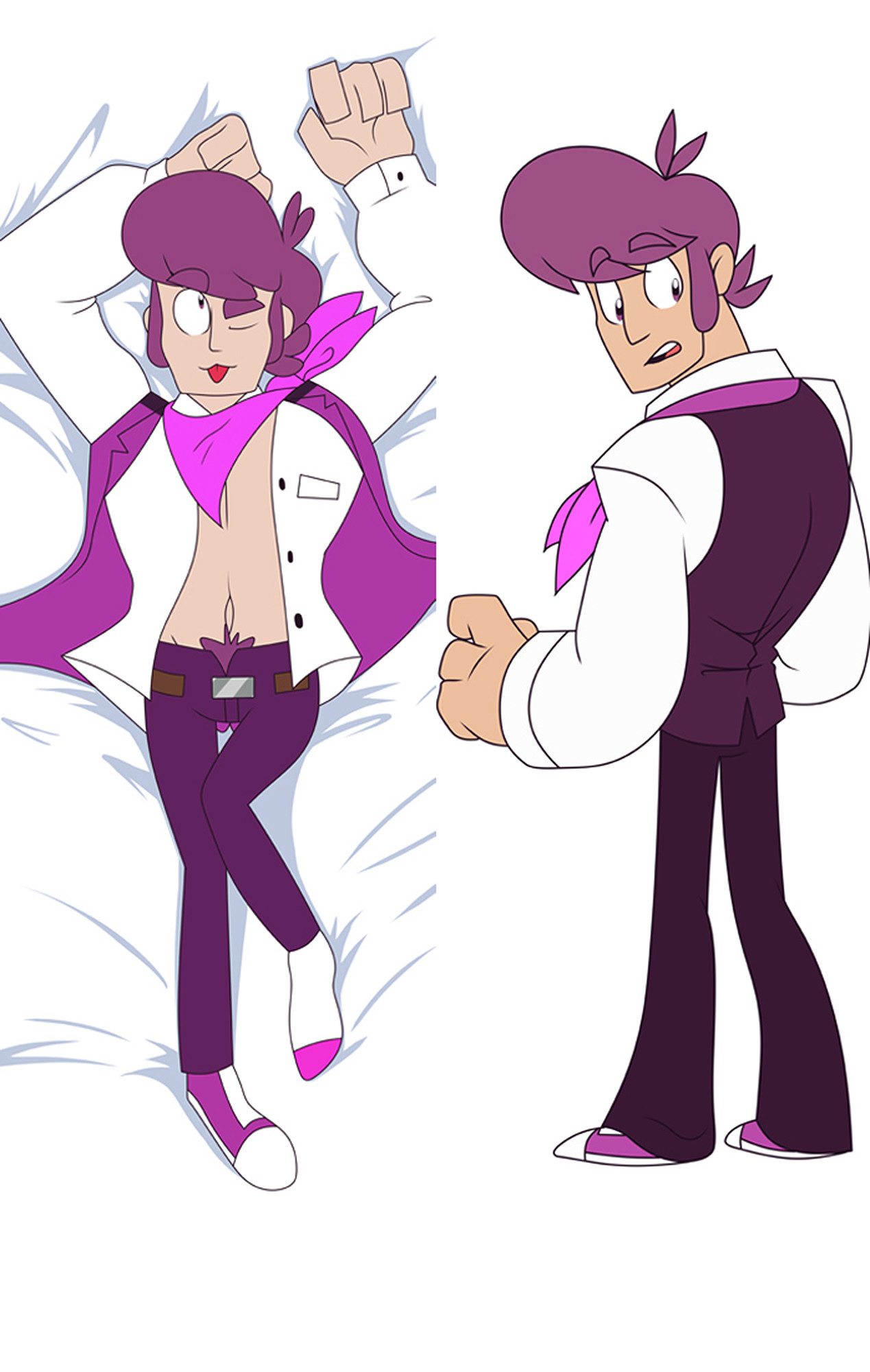 Lewis Pepper from Mystery Skulls dakimakura cover