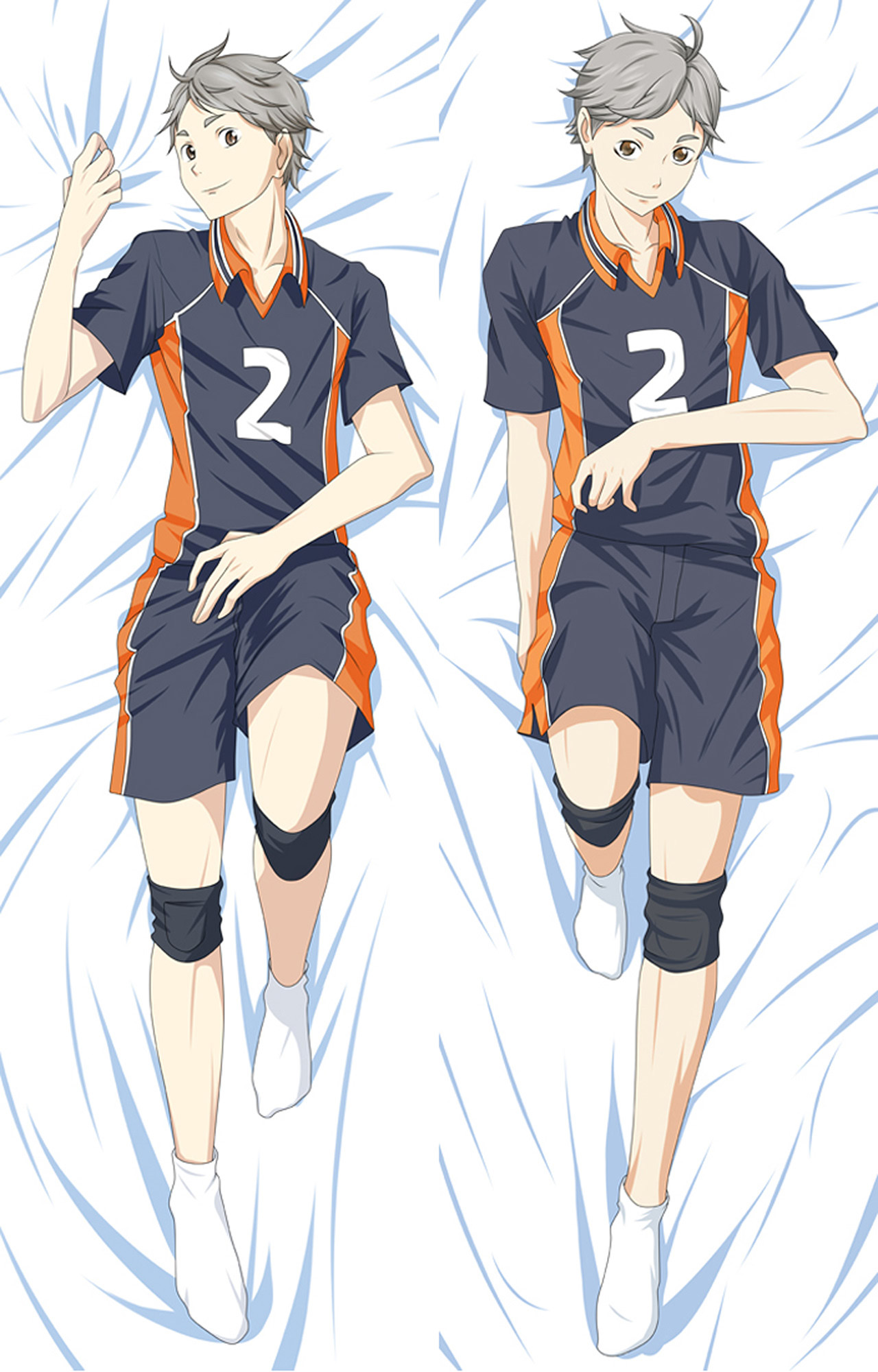 Koshi Sugawara from Haikyu dakimakura cover