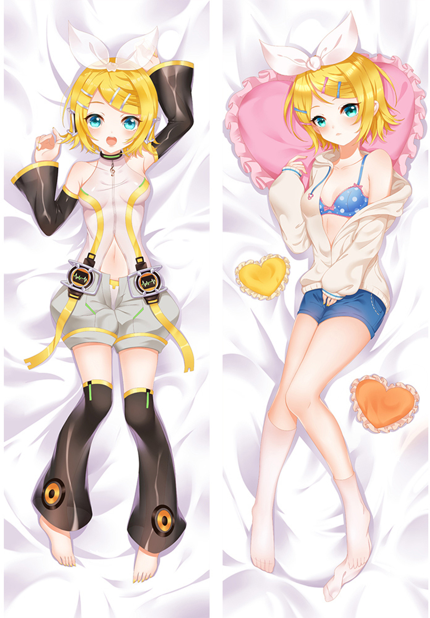 Rin Kagamine from Vocaloid dakimakura cover