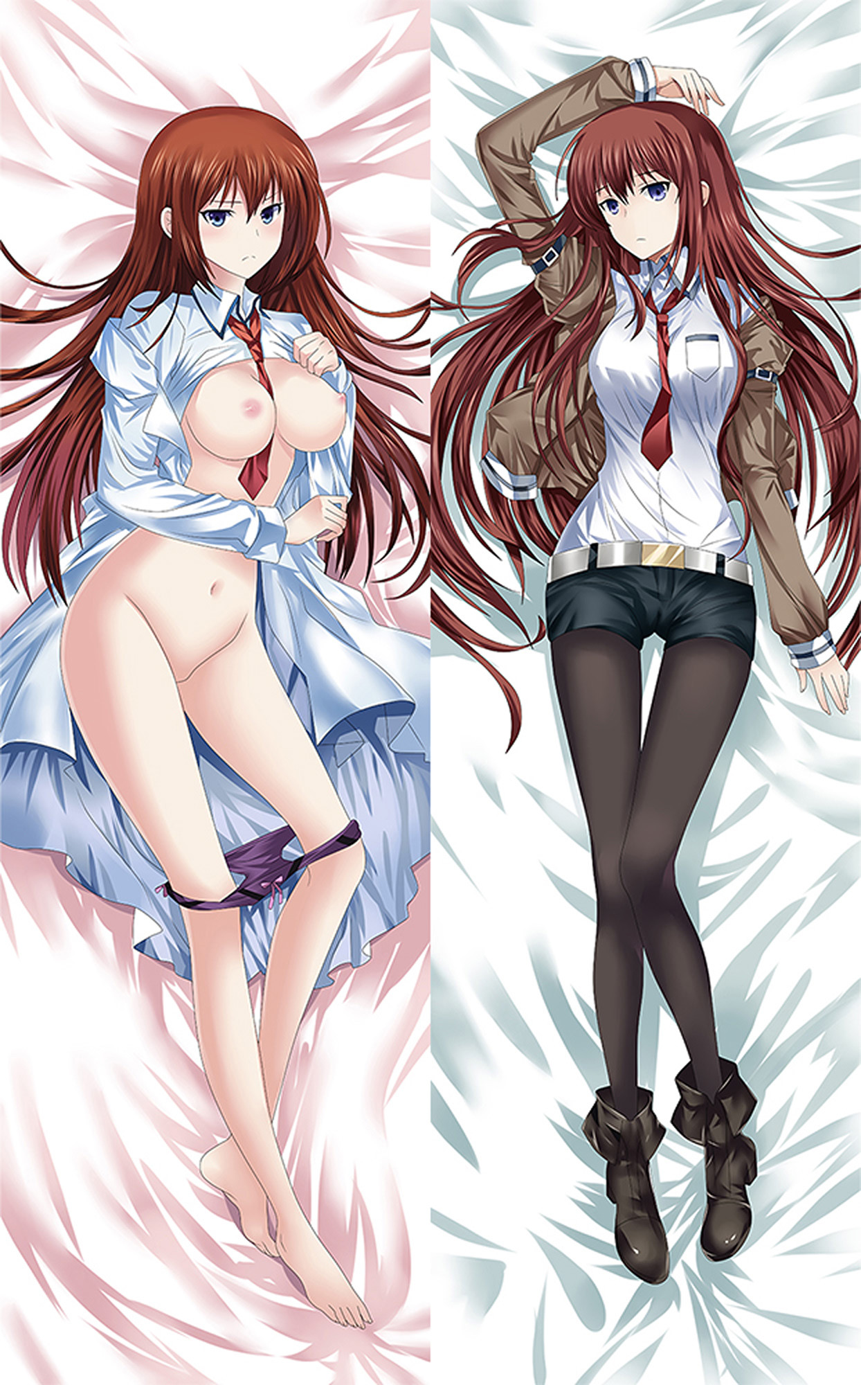 Makise Kurisu from Steins Gate 18+ dakimakura cover