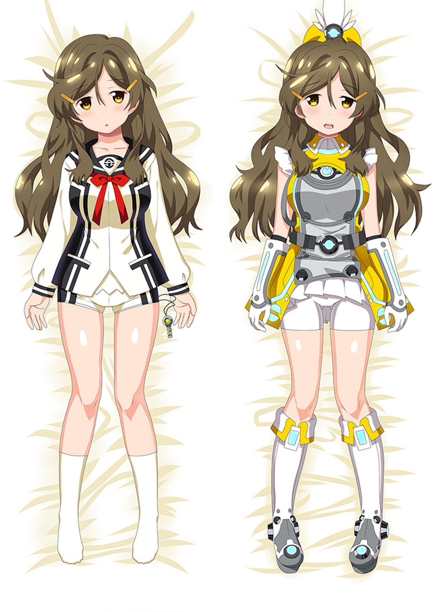 Himawari Shinomiya from Vivid Red Operation dakimakura cover