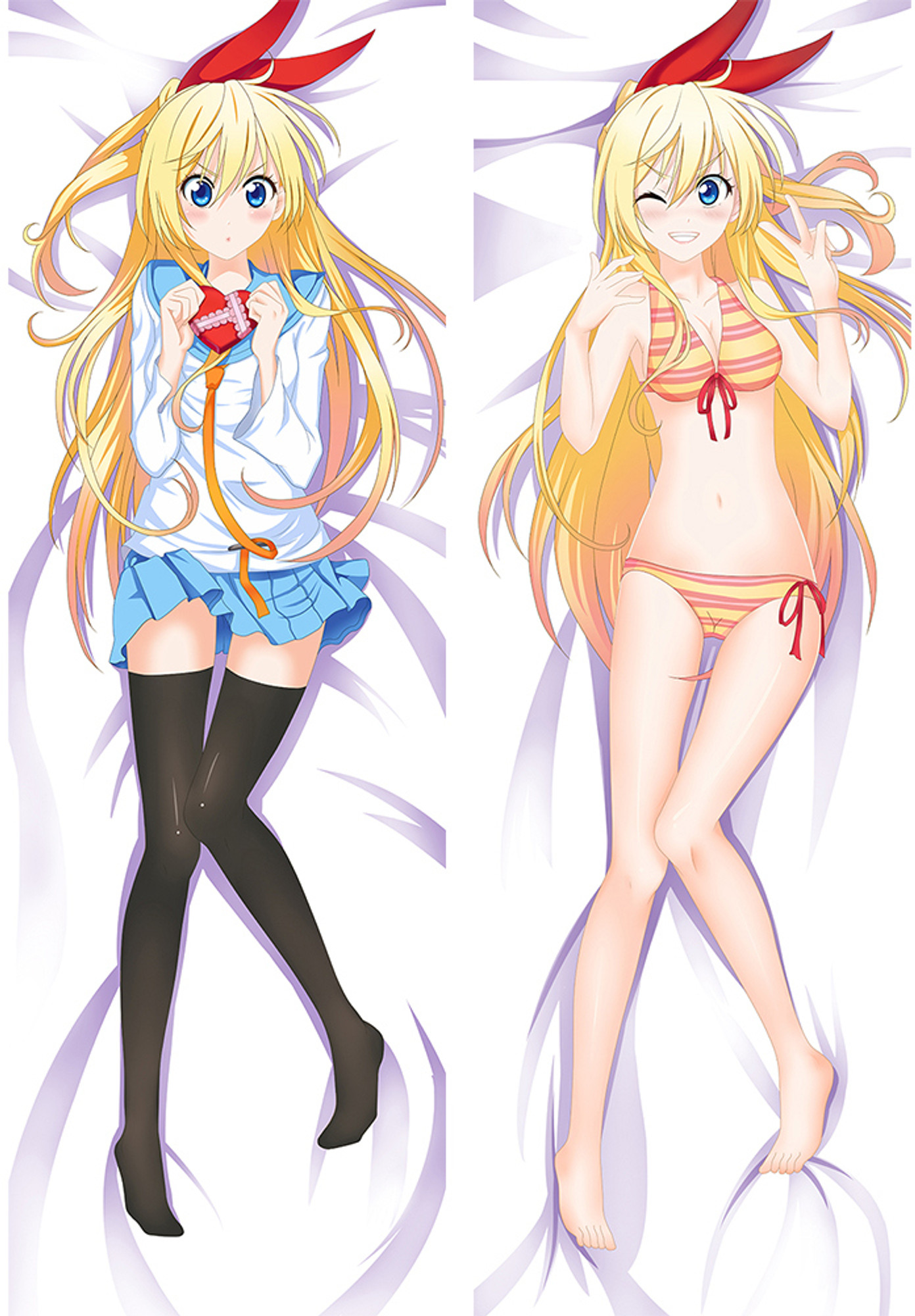 Chitoge Kirisaki from Nisekoi False Love dakimakura cover