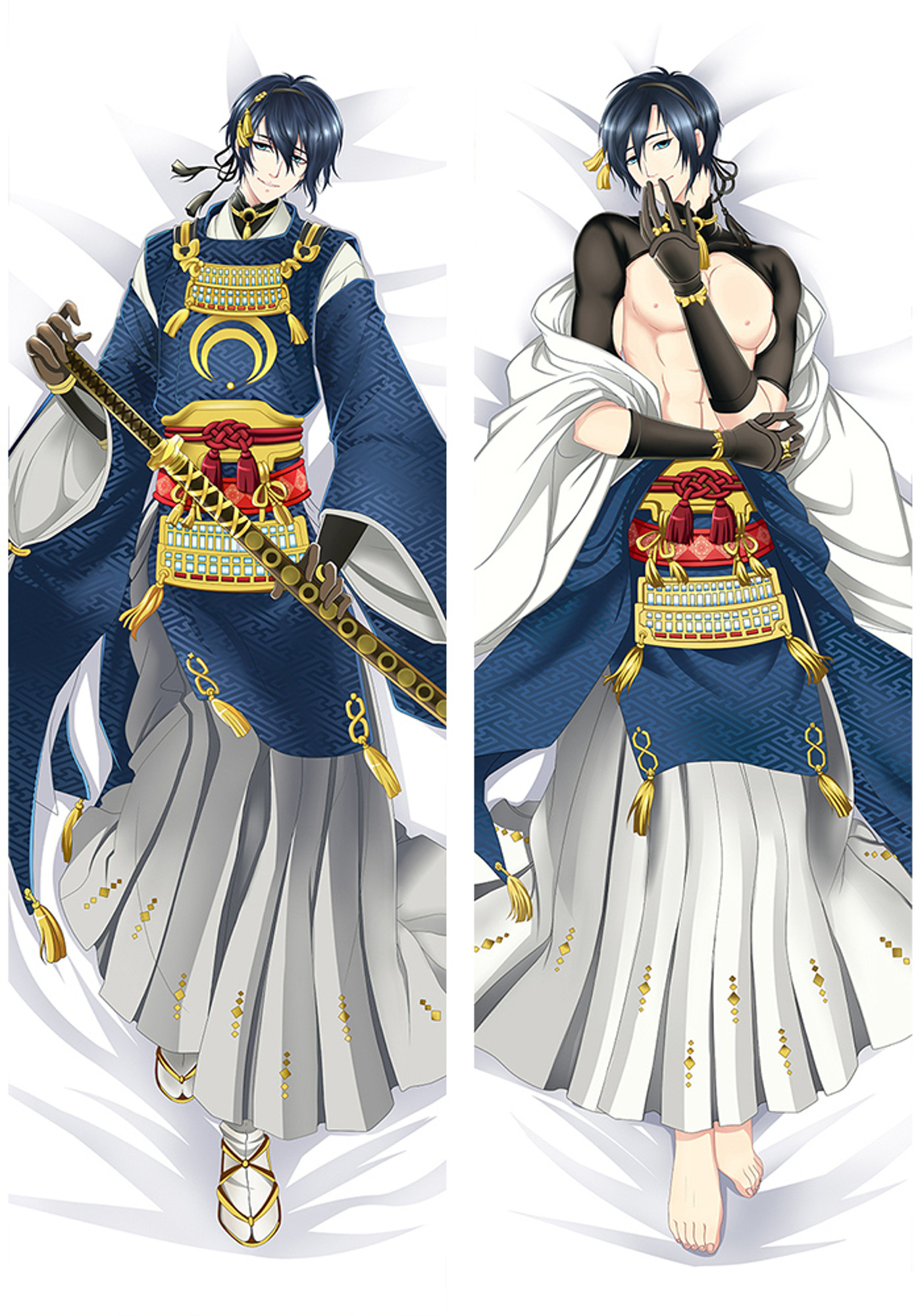 Mikazuki Munechika from Touken Ranbu dakimakura cover
