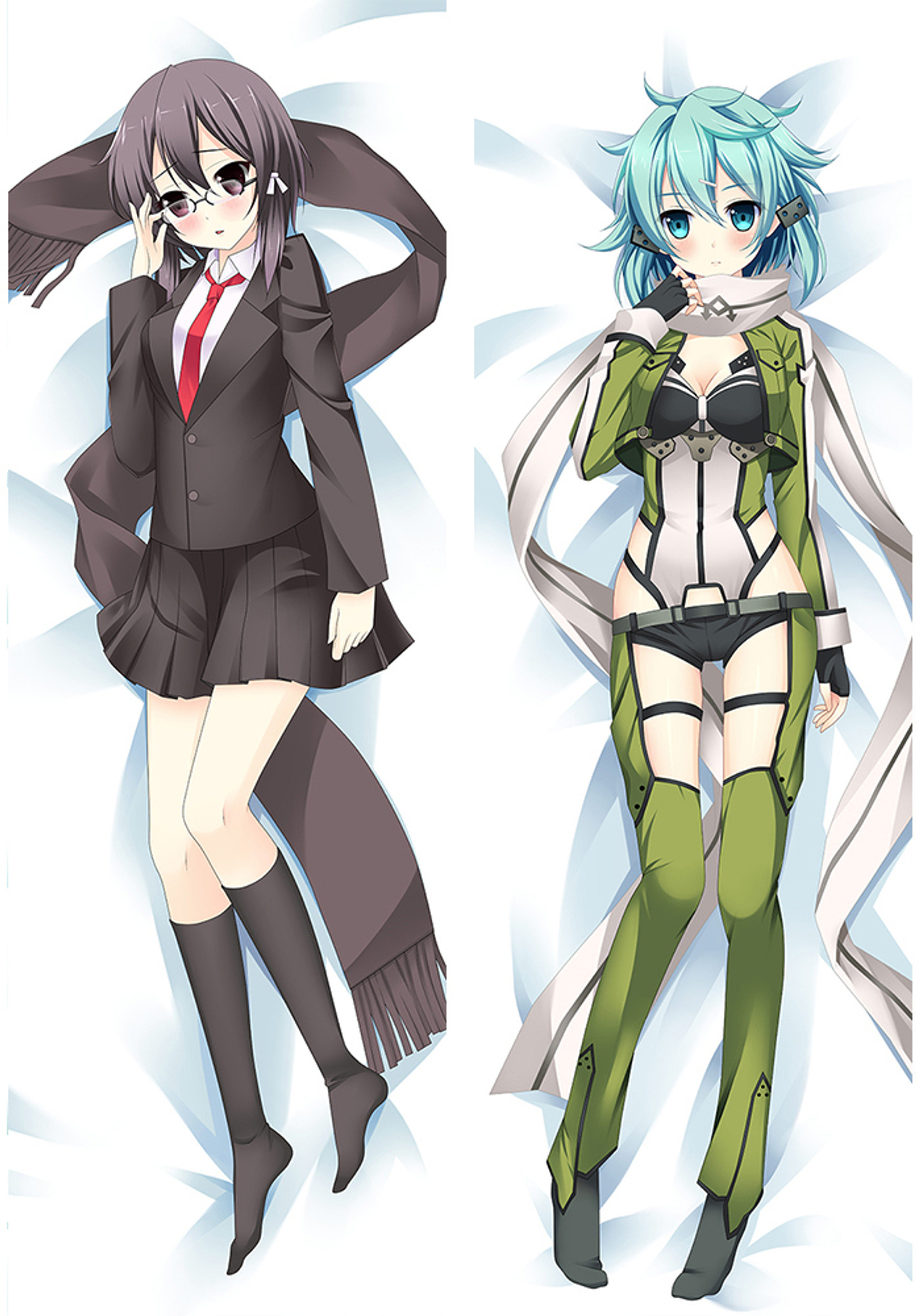 Sinon Shino Asada from Sword Art Online dakimakura cover