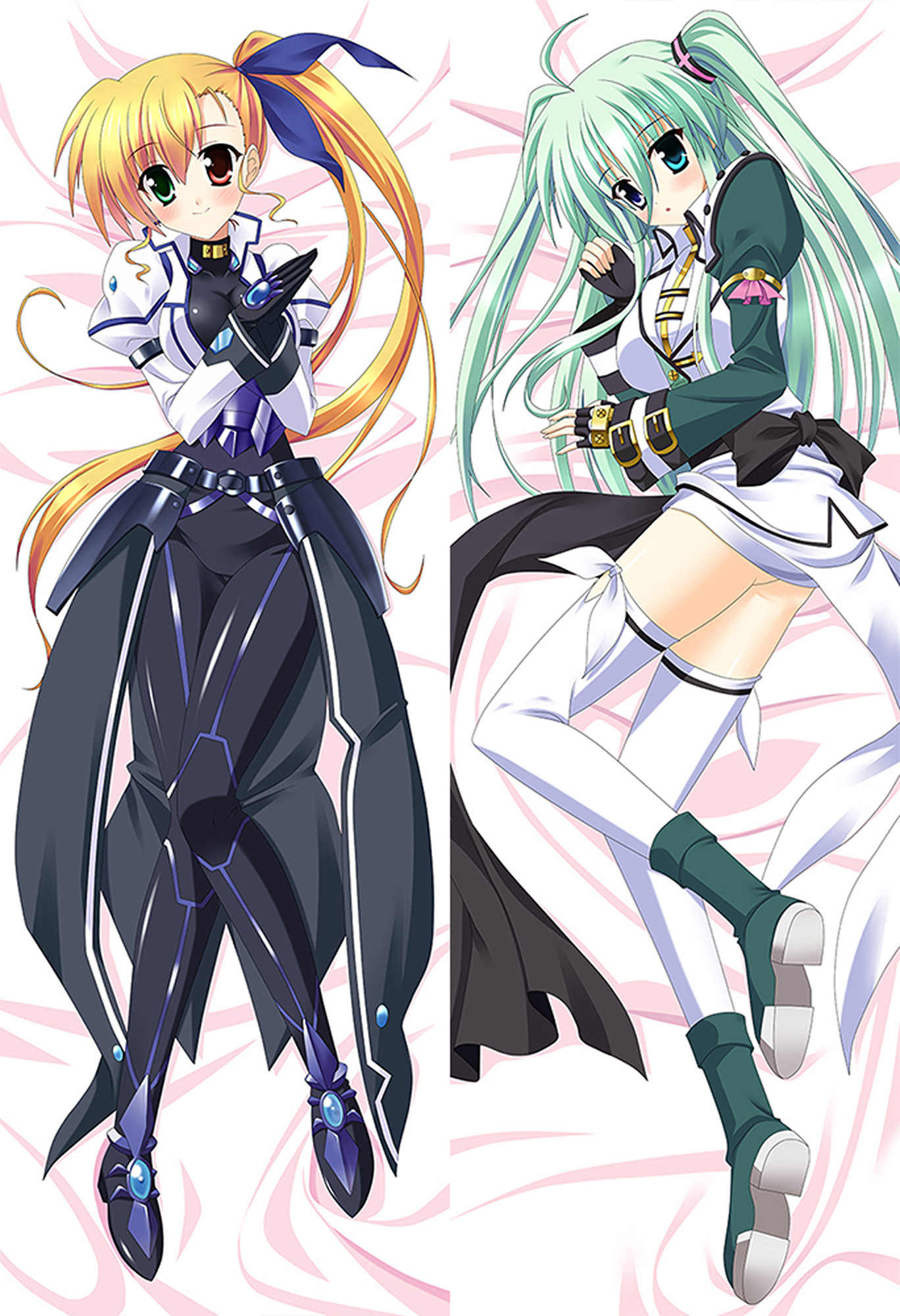 Vivio Takamachi and Einhard Stratos from Magical Girl Lyrical Nanoha dakimakura cover