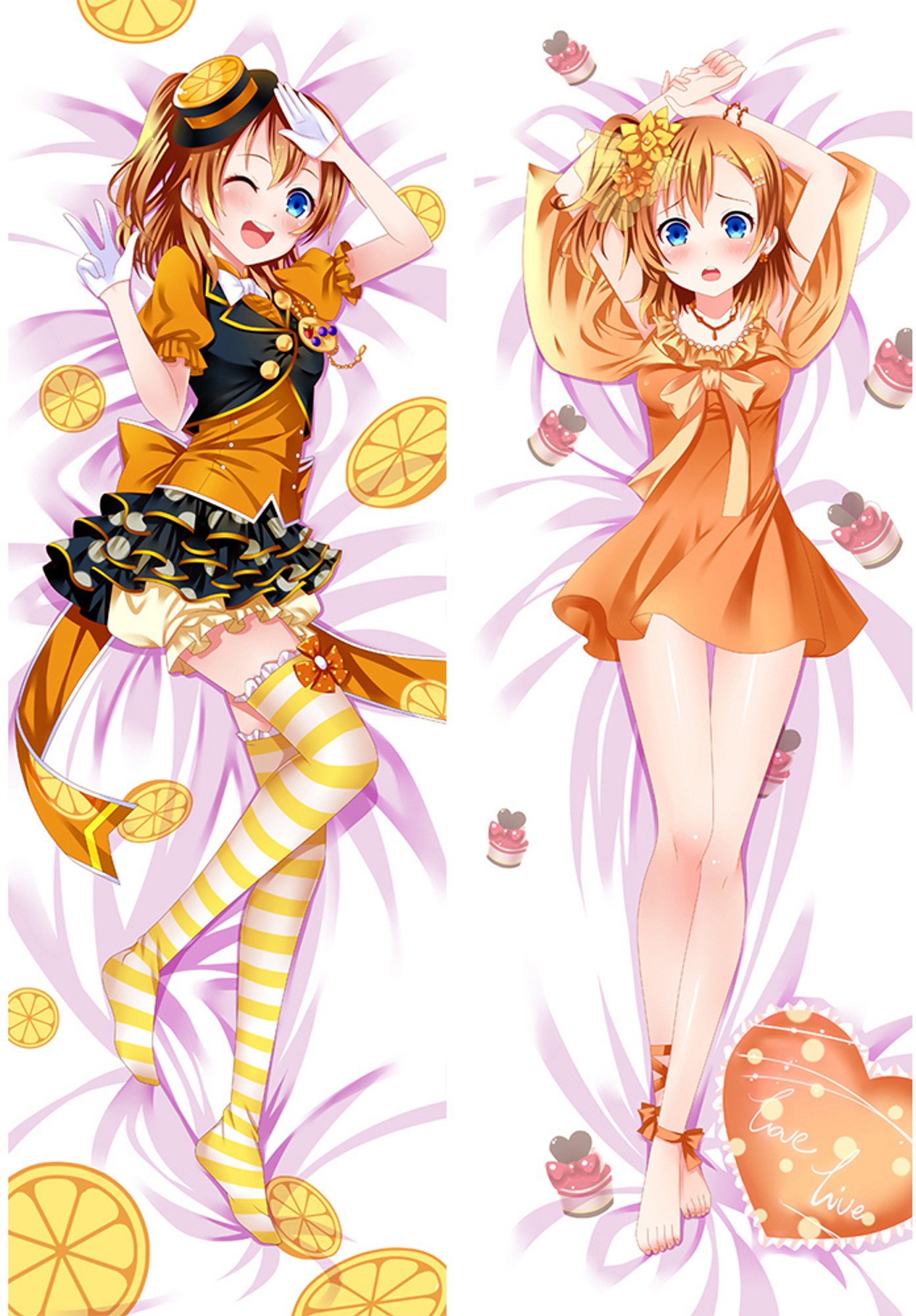 Honoka Kosaka from Love Live dakimakura cover